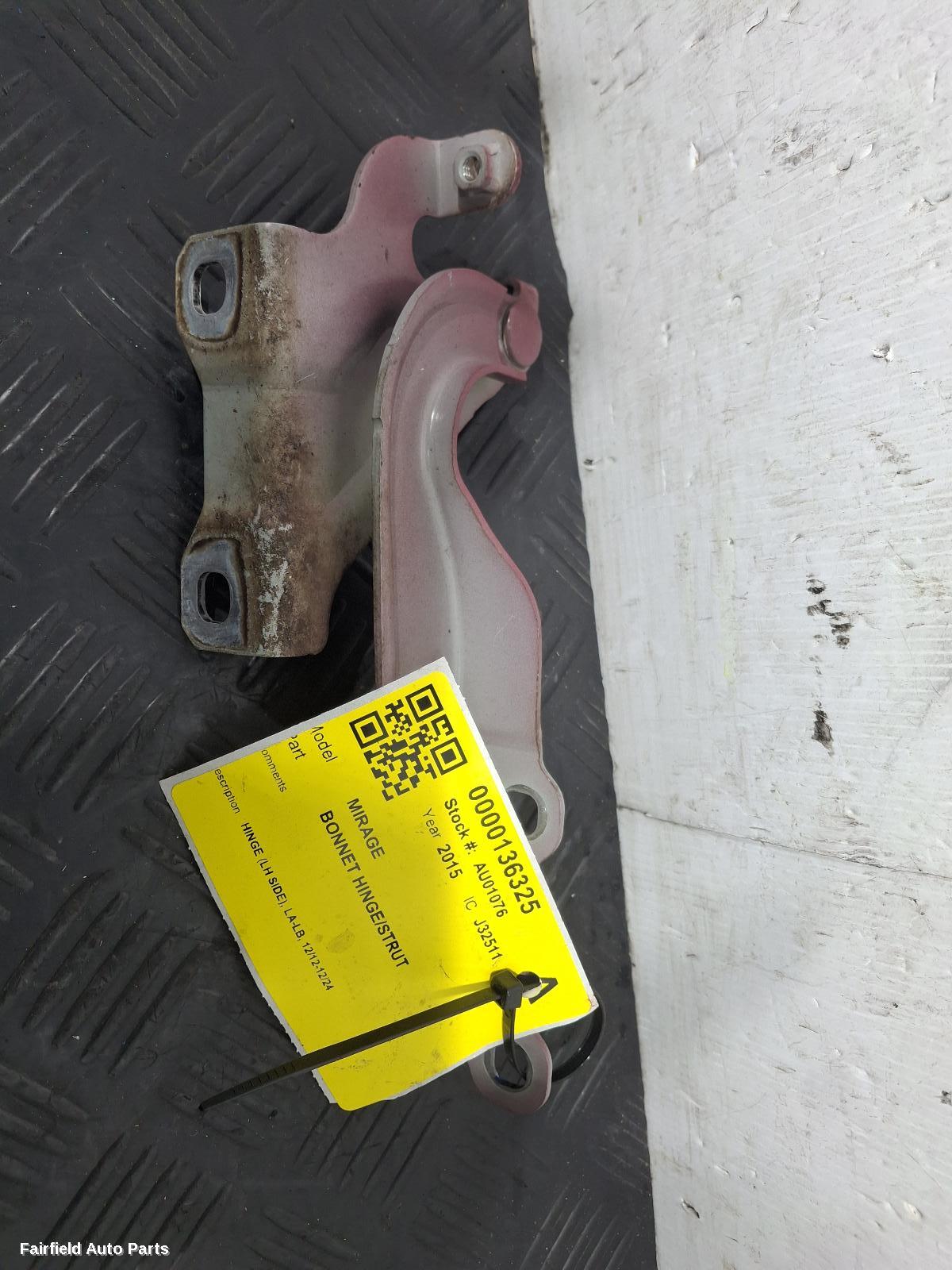 2012-2024 Mitsubishi Mirage Bonnet Hinge Strut