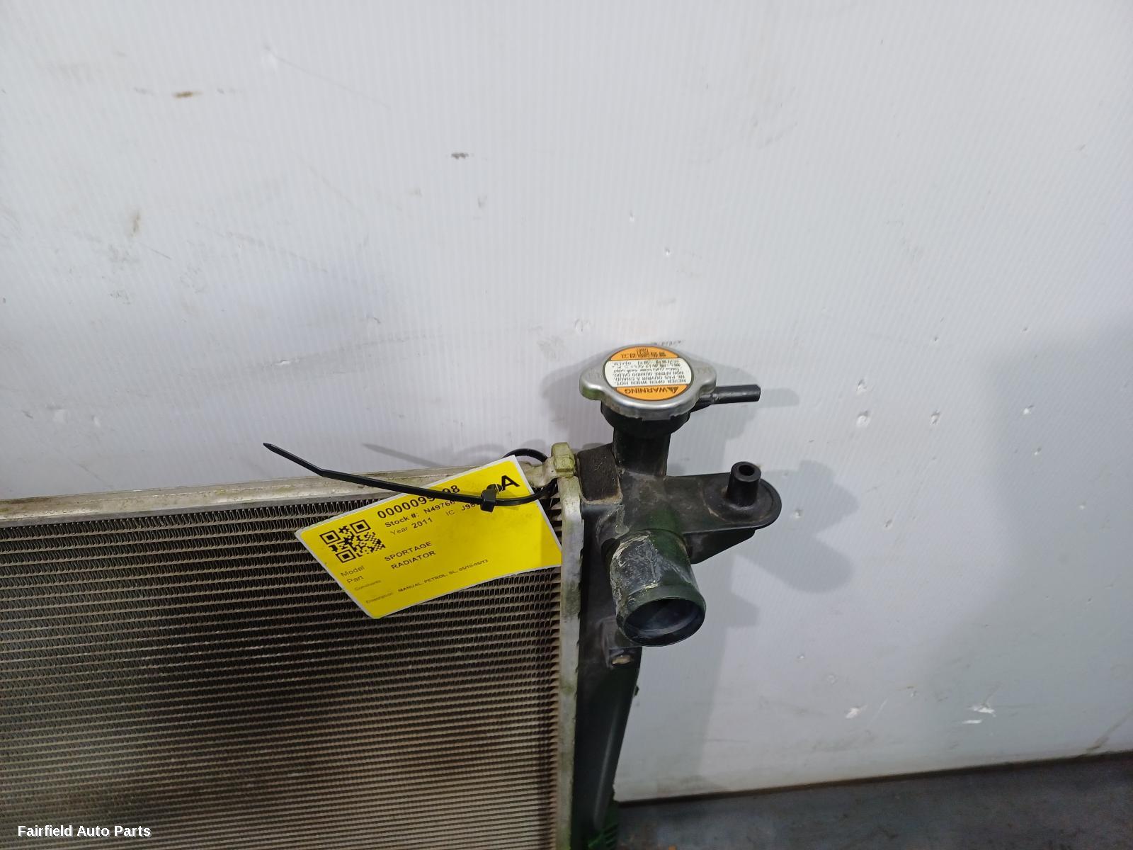 2010-2013 Kia Sportage Radiator