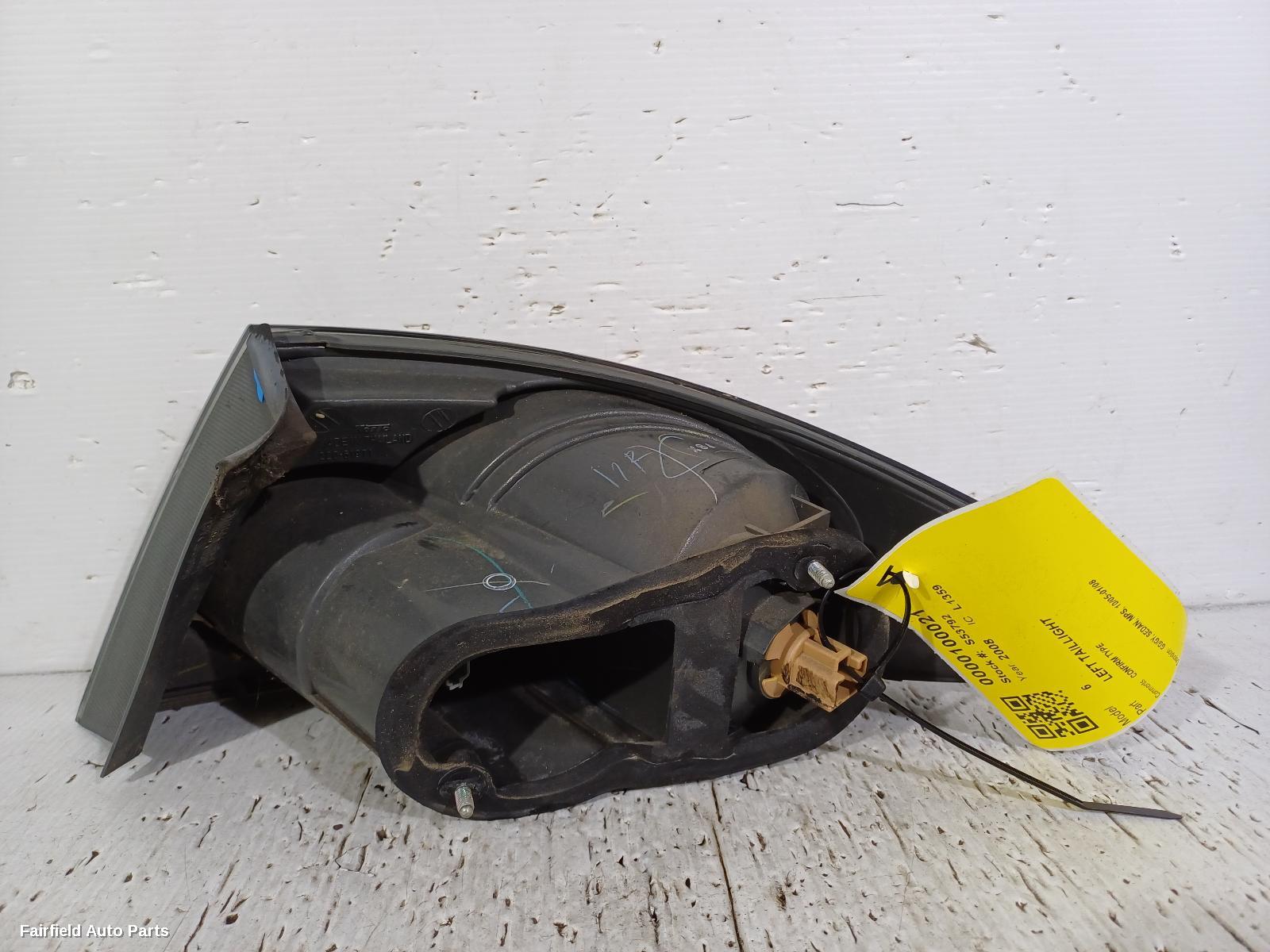 2005-2007 Mazda 6 Left Taillight