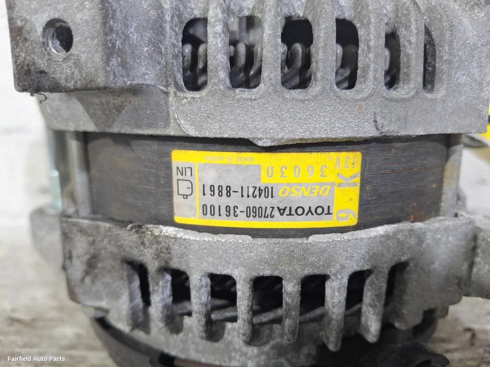 2014-2021 Lexus Nx Alternator