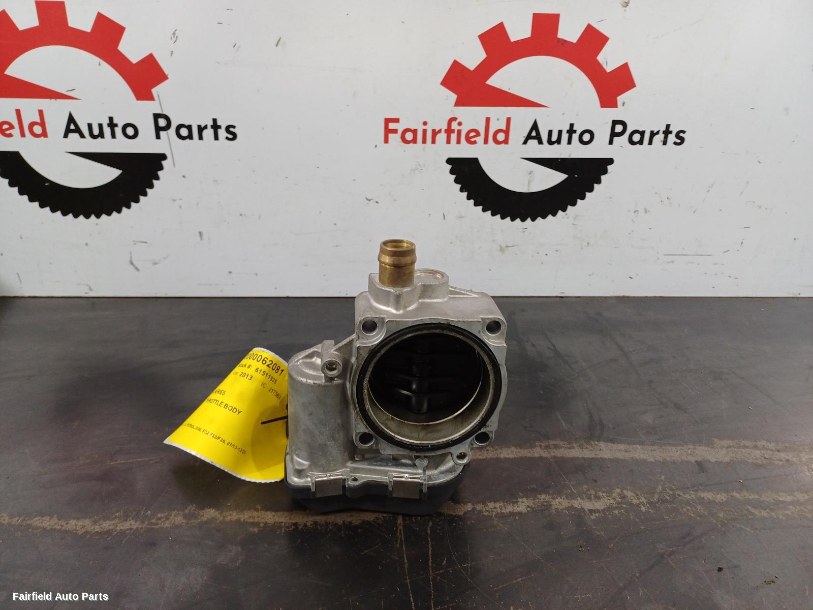 2013-2020 Bmw 4 Series Throttle Body