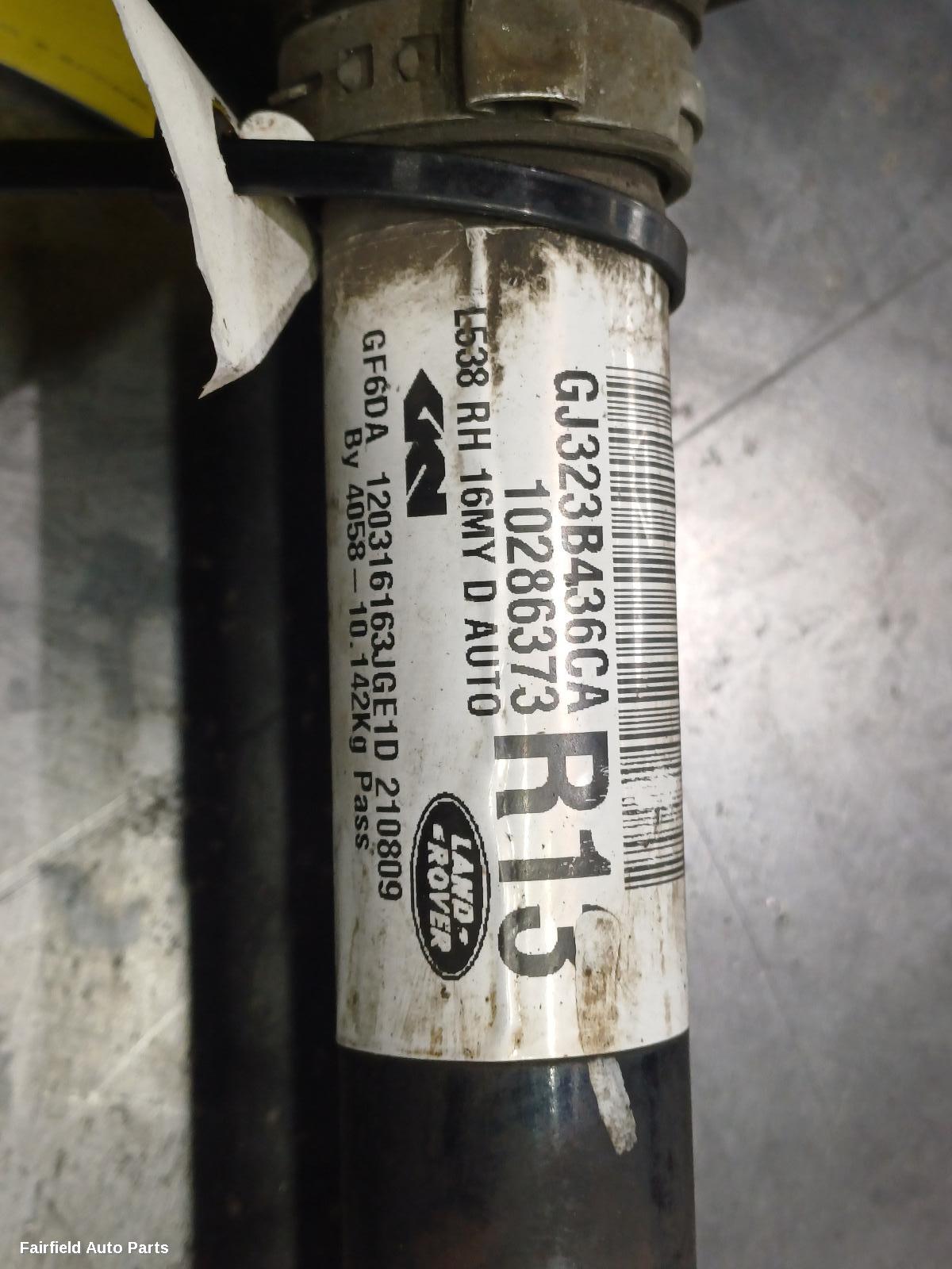 2015-2019 Land Rover Rangerover Evoque Right Driveshaft