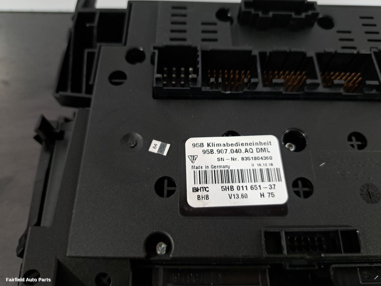 2014-2025 Porsche Macan Heater Ac Controls