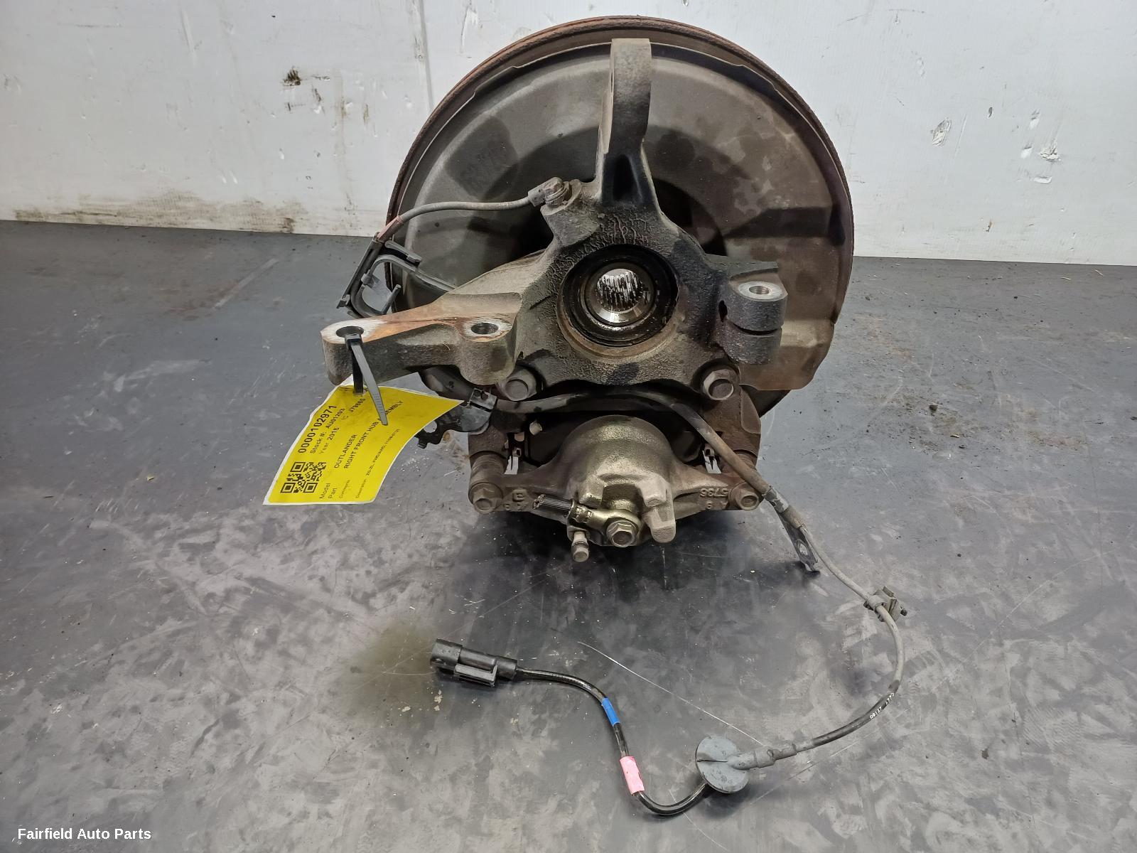 2006-2021 Mitsubishi Outlander Right Front Hub Assembly