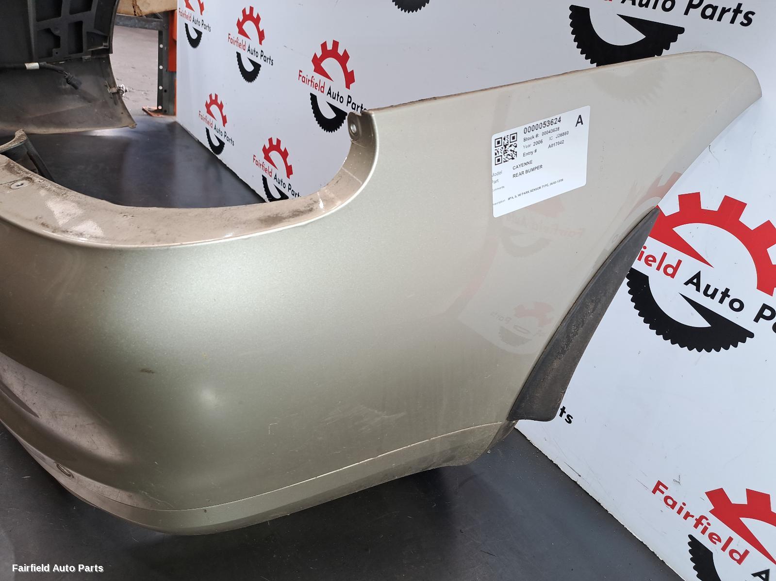 2003-2006 Porsche Cayenne Rear Bumper