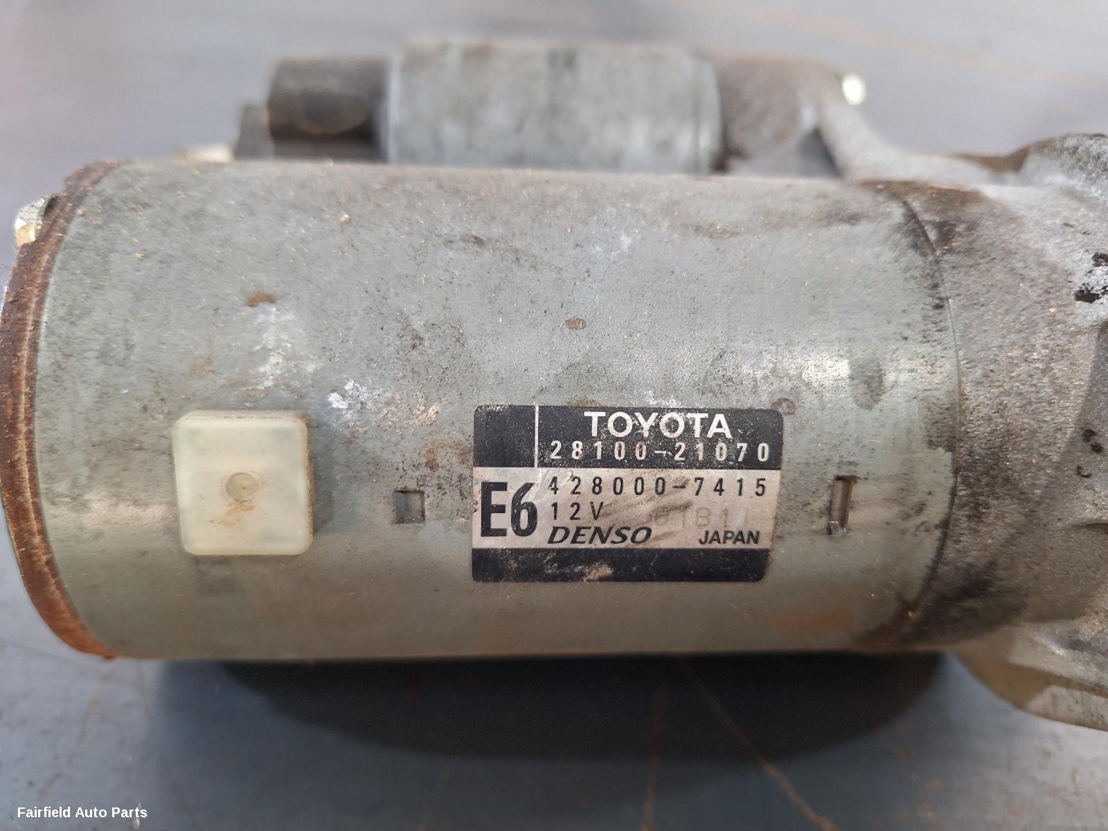 2011-2020 Toyota Yaris Starter
