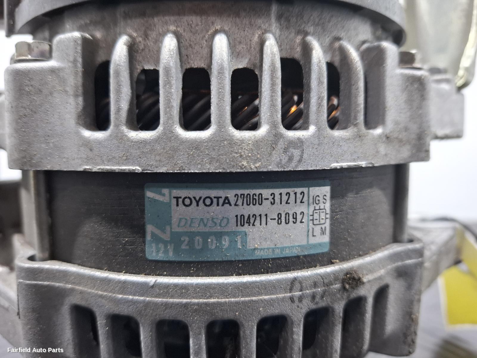 2012-2018 Lexus Gs Alternator
