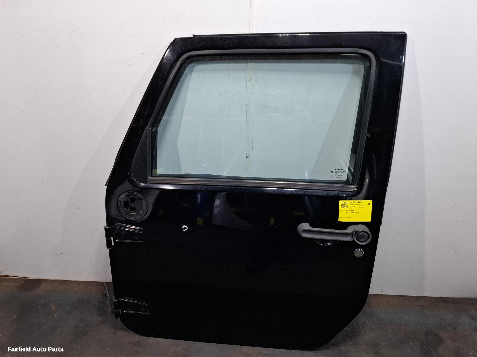 2010-2018 Jeep Wrangler Left Front Door