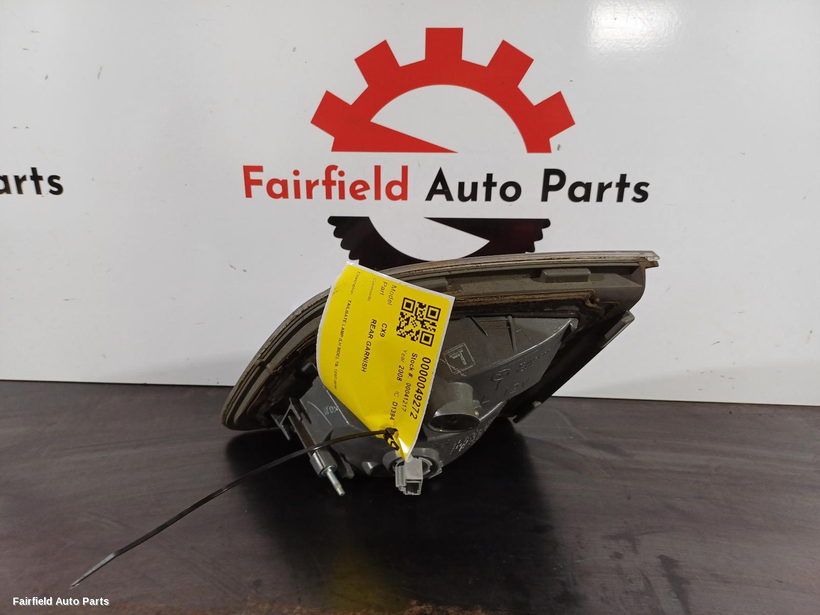 2007-2009 Mazda Cx9 Rear Garnish