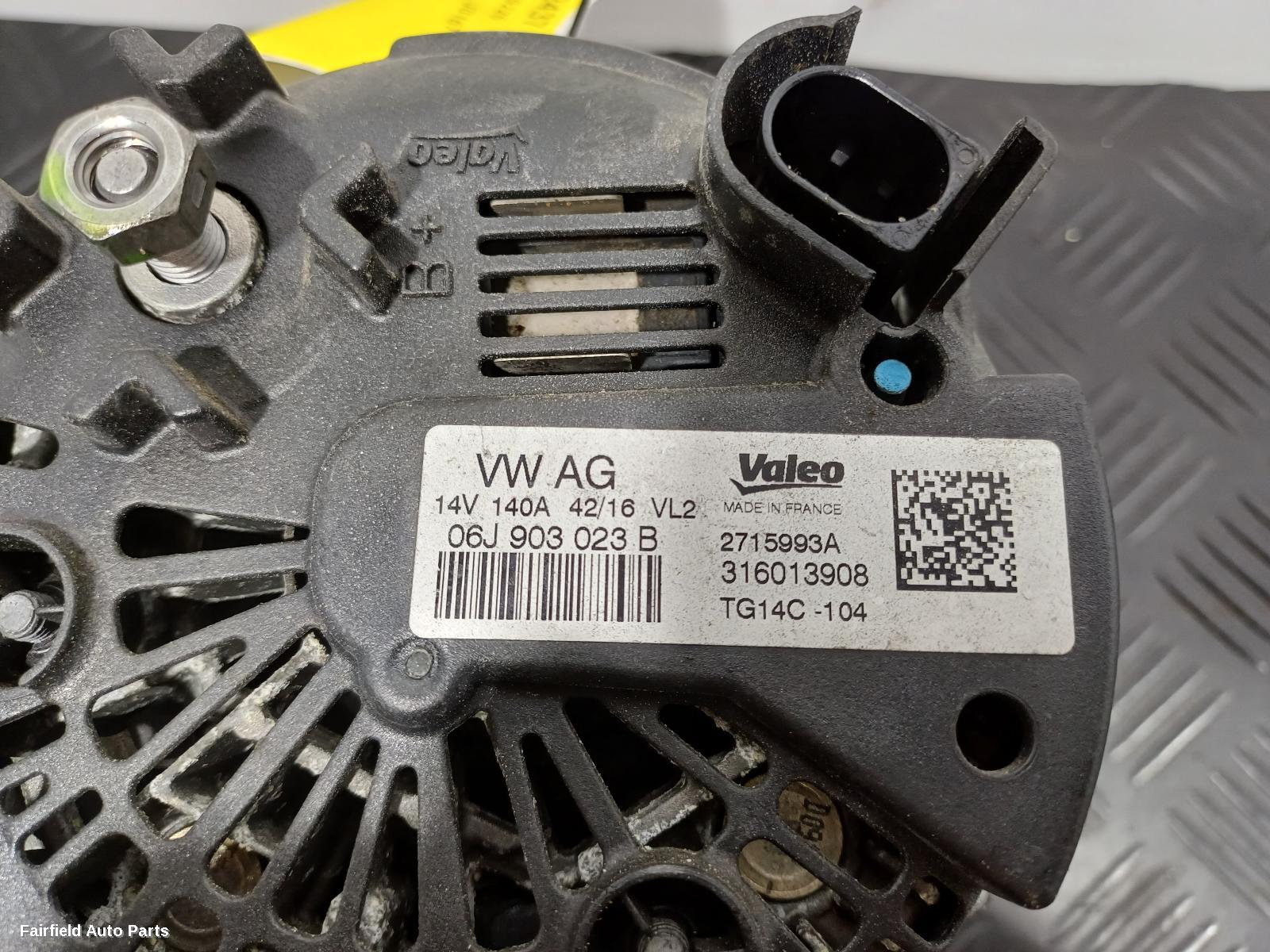 2016-2020 Audi A3 Alternator