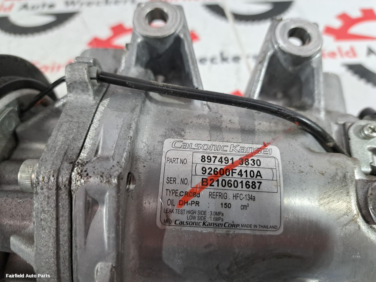 2020-2022 Mazda Bt50 A C Compressor