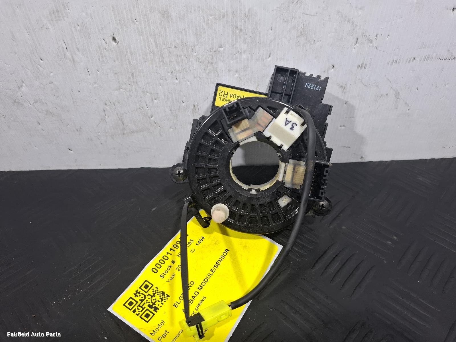 2010-2025 Nissan Elgrand Airbag Module Sensor