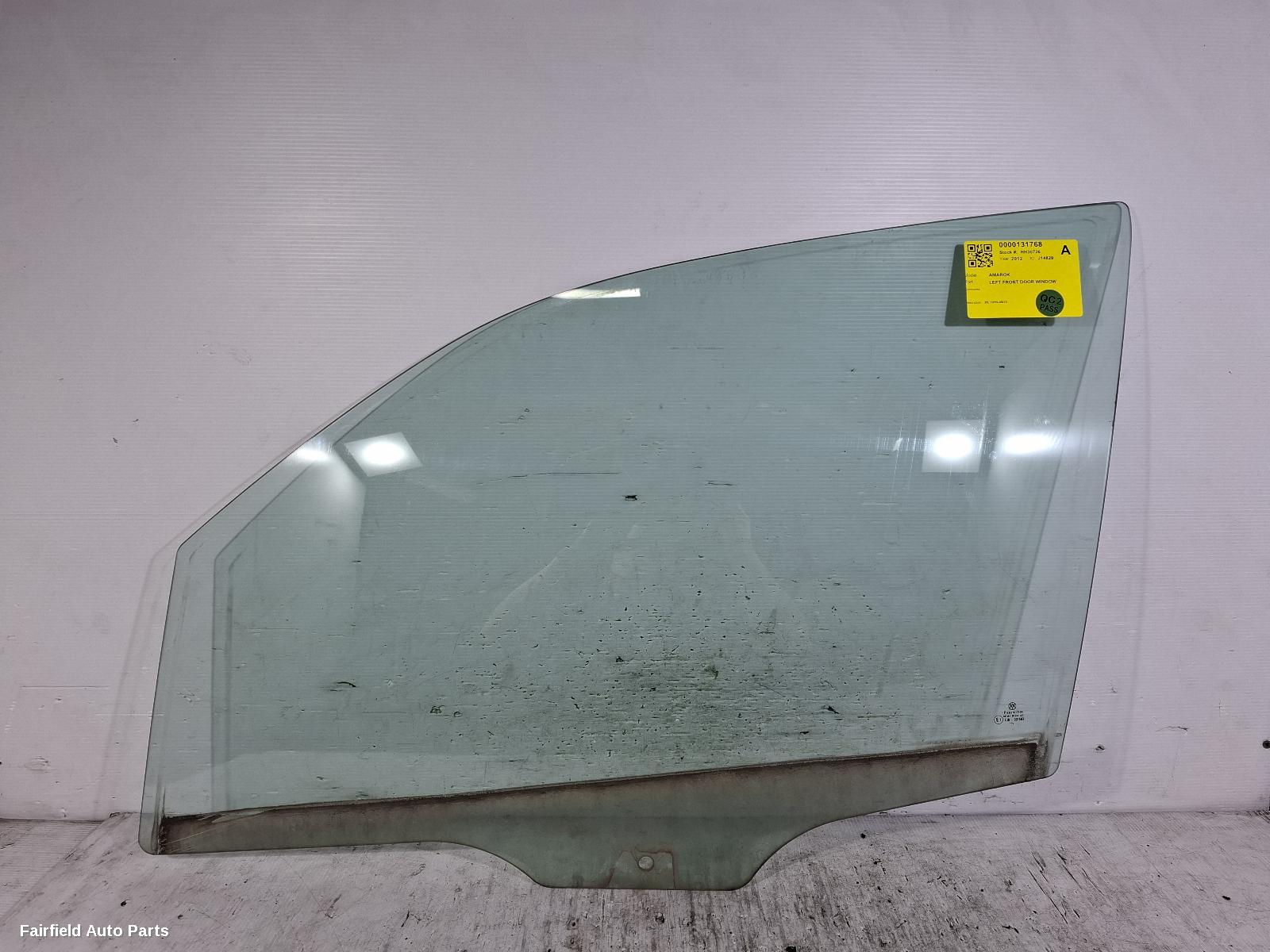 2010-2022 Volkswagen Amarok Left Front Door Window