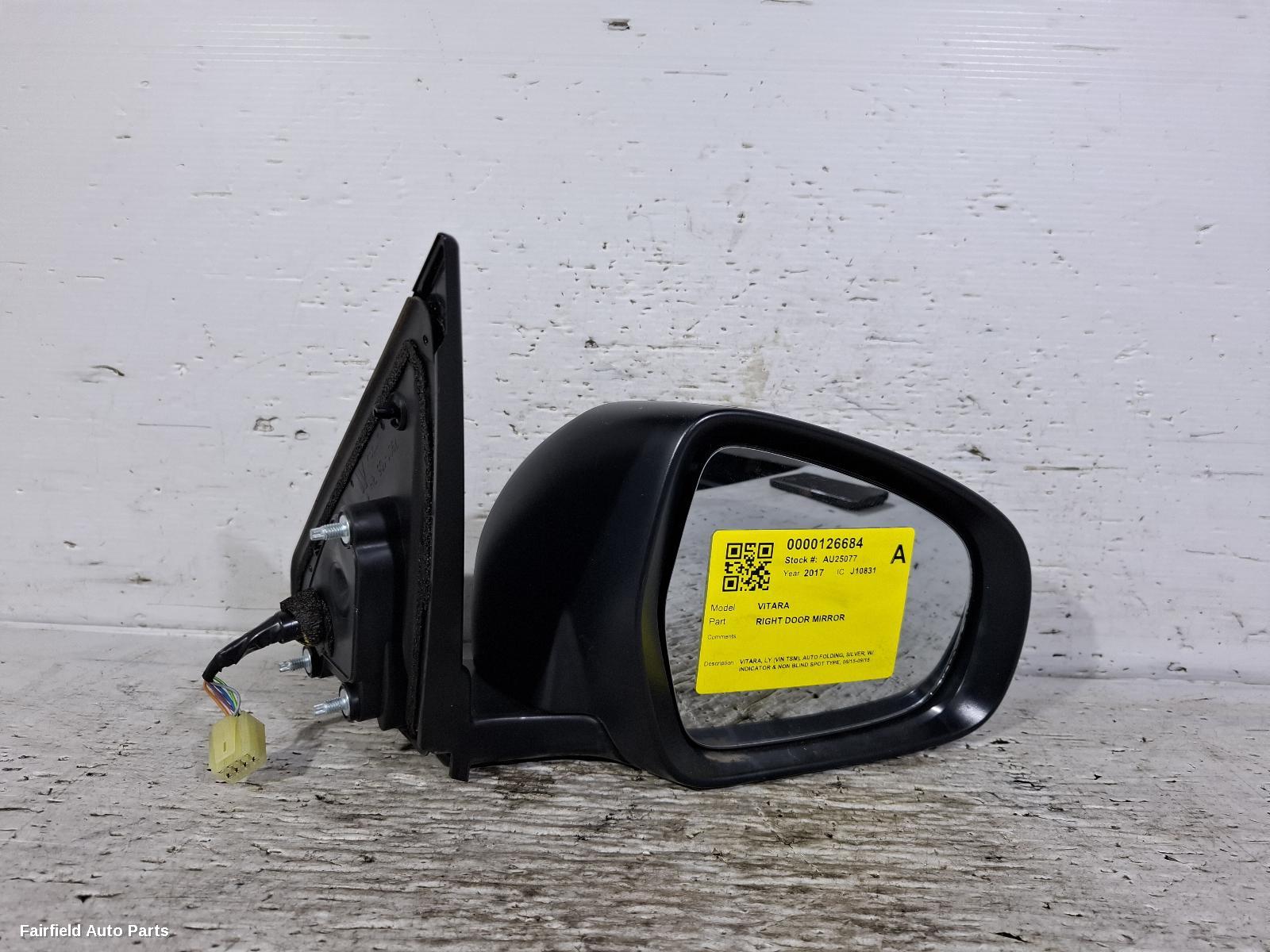 2015-2018 Suzuki Vitara Right Door Mirror