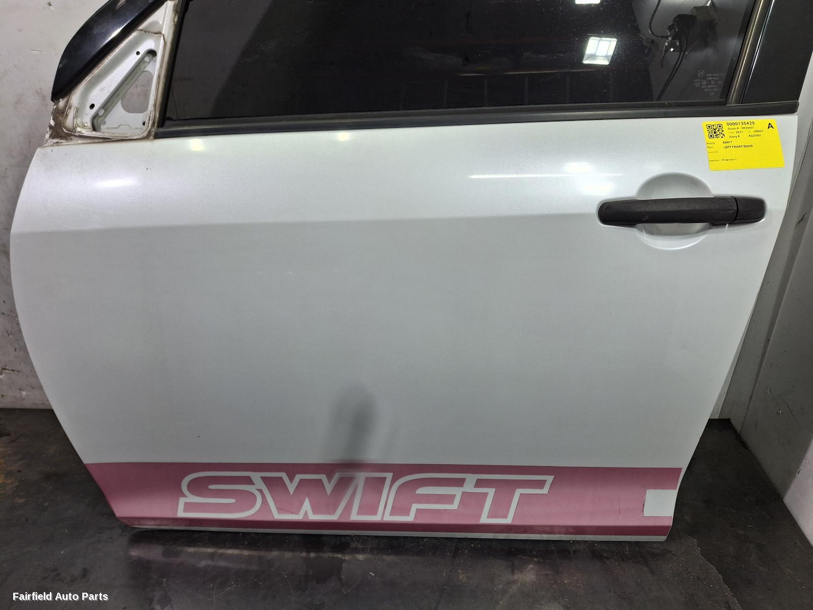 2010-2017 Suzuki Swift Left Front Door