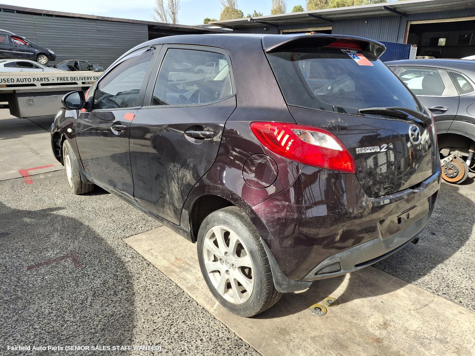 2007-2014 Mazda 2 Rear Bumper