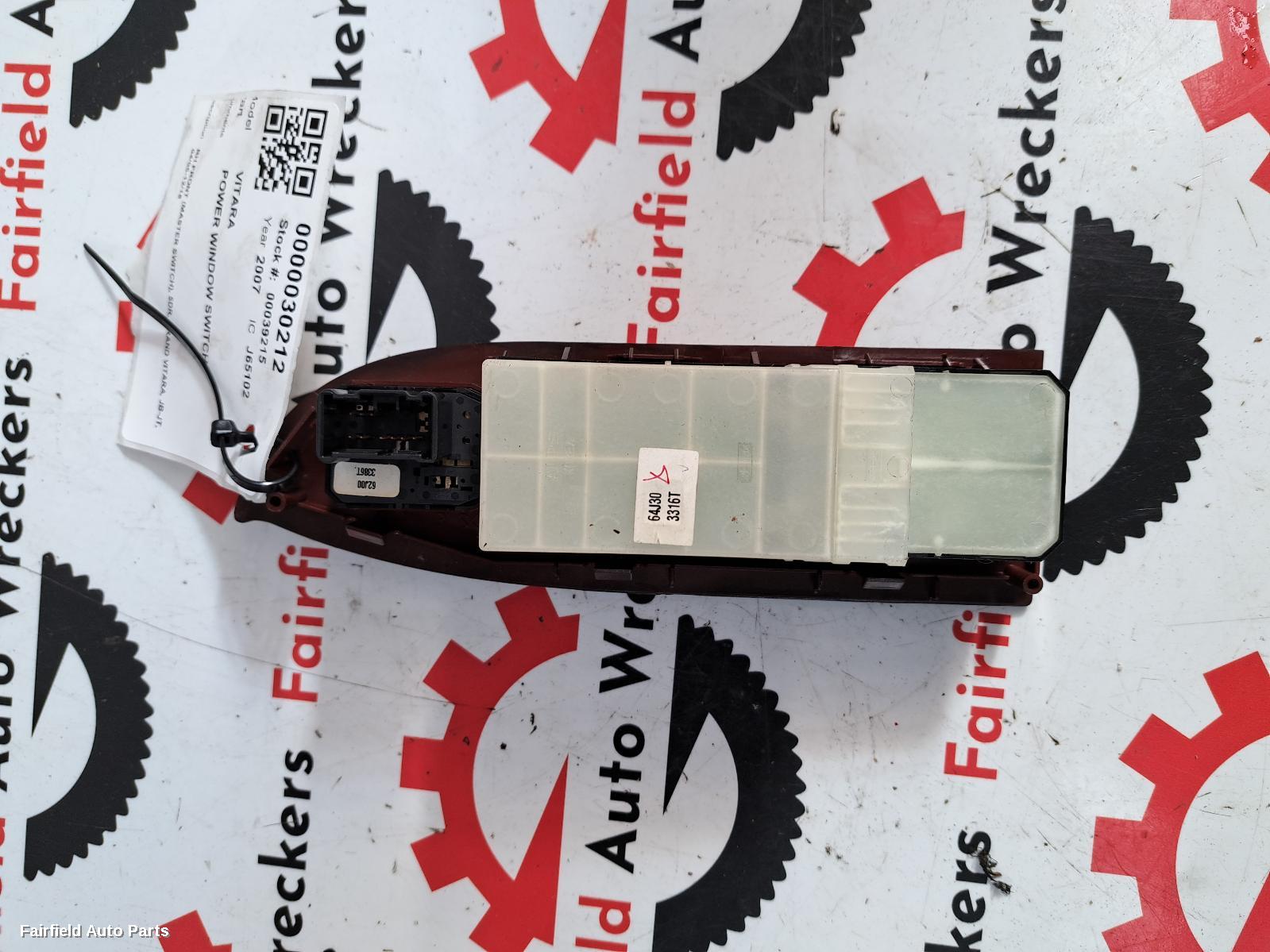 2005-2018 Suzuki Vitara Pwr Dr Wind Switch