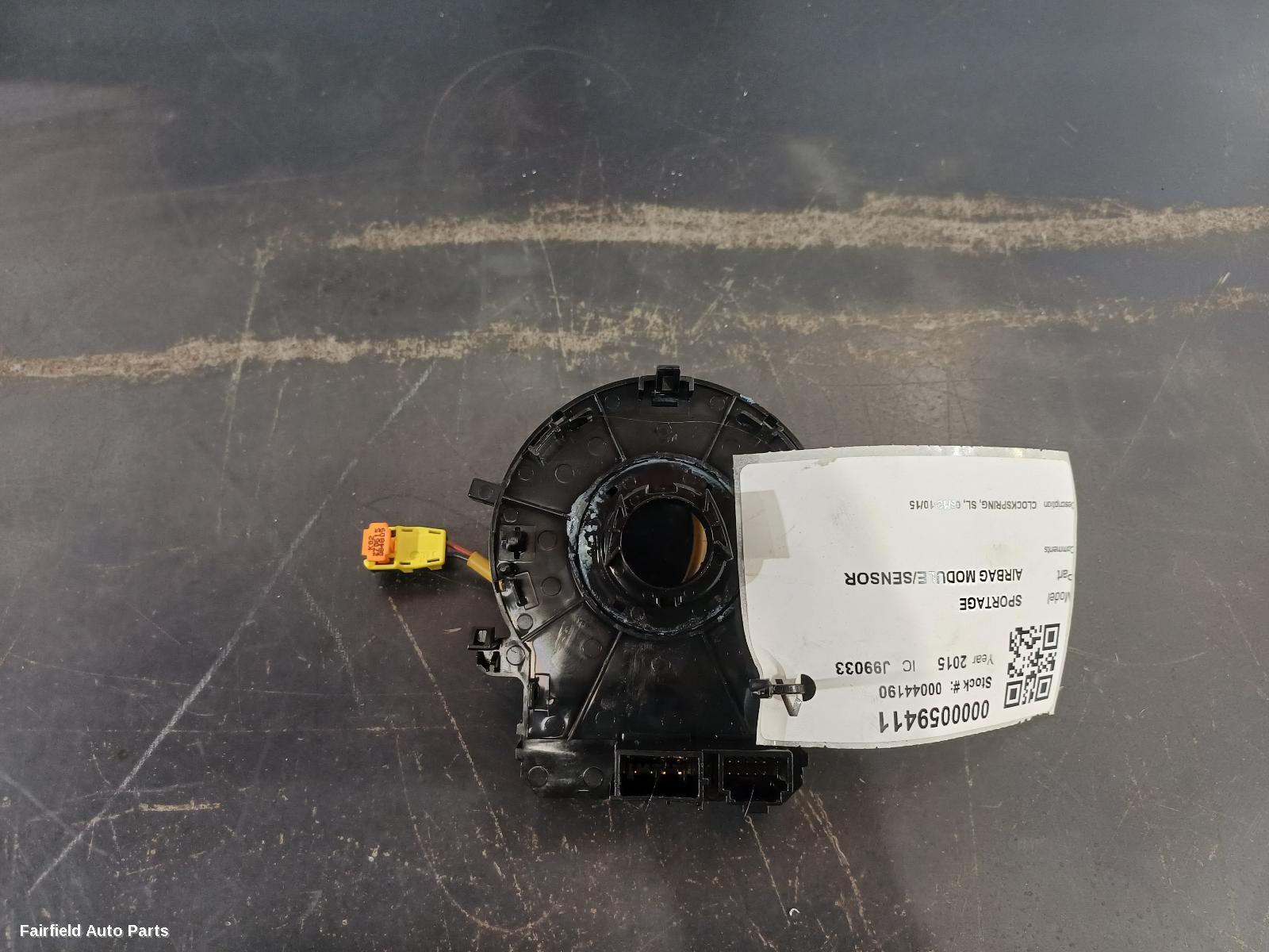 2013-2015 Kia Sportage Airbag Module Sensor