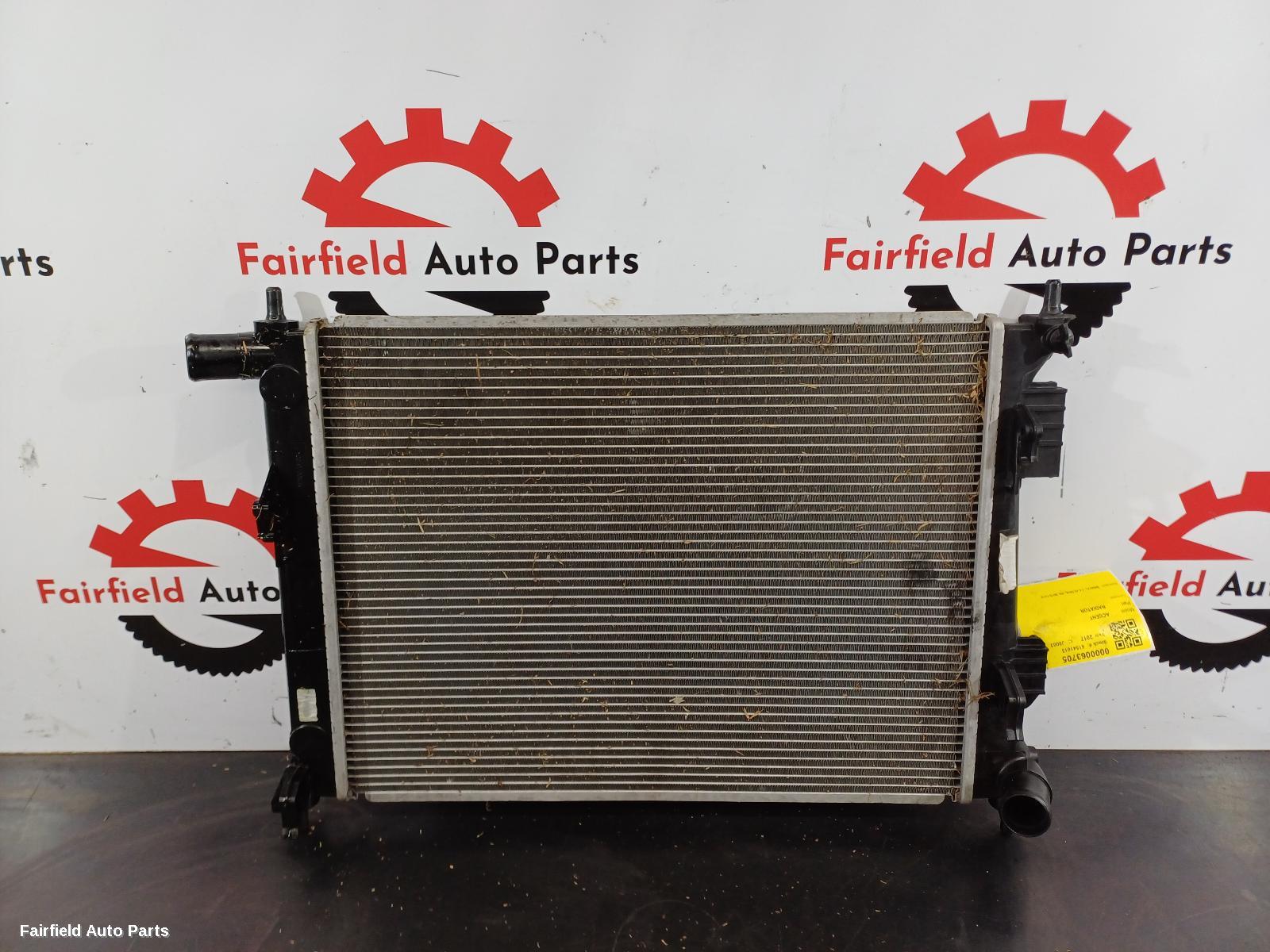 2015-2019 Hyundai Accent Radiator
