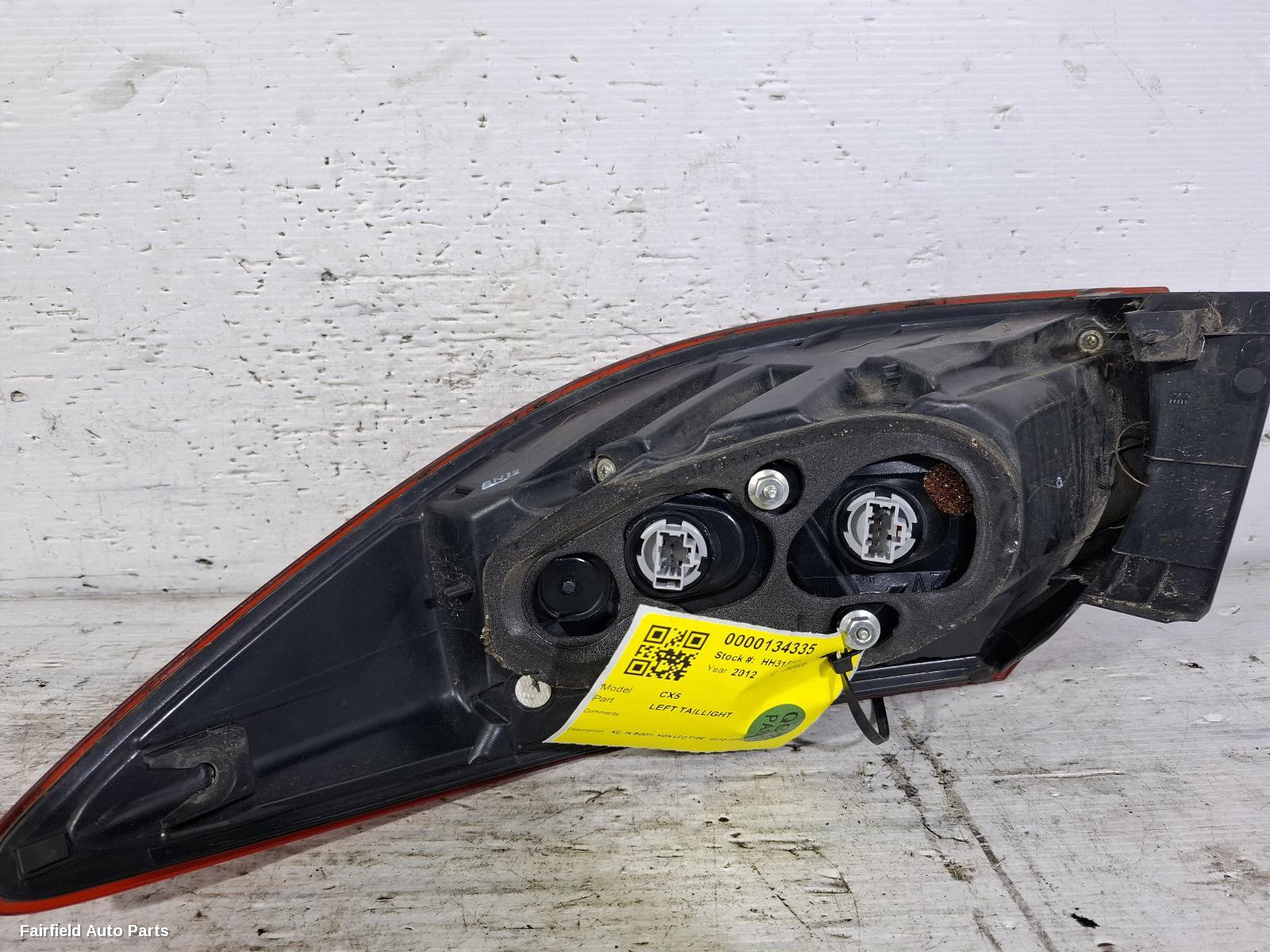 2012-2016 Mazda Cx5 Left Taillight