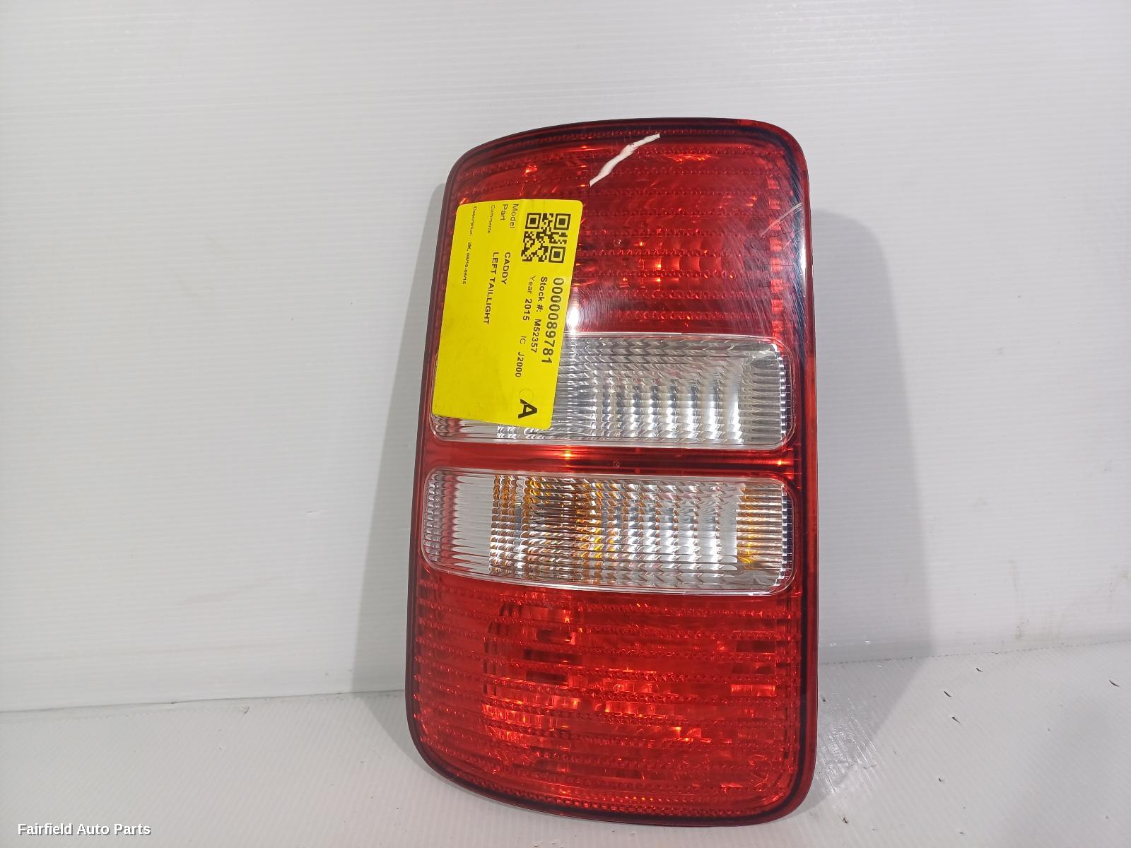 2010-2015 Volkswagen Caddy Left Taillight