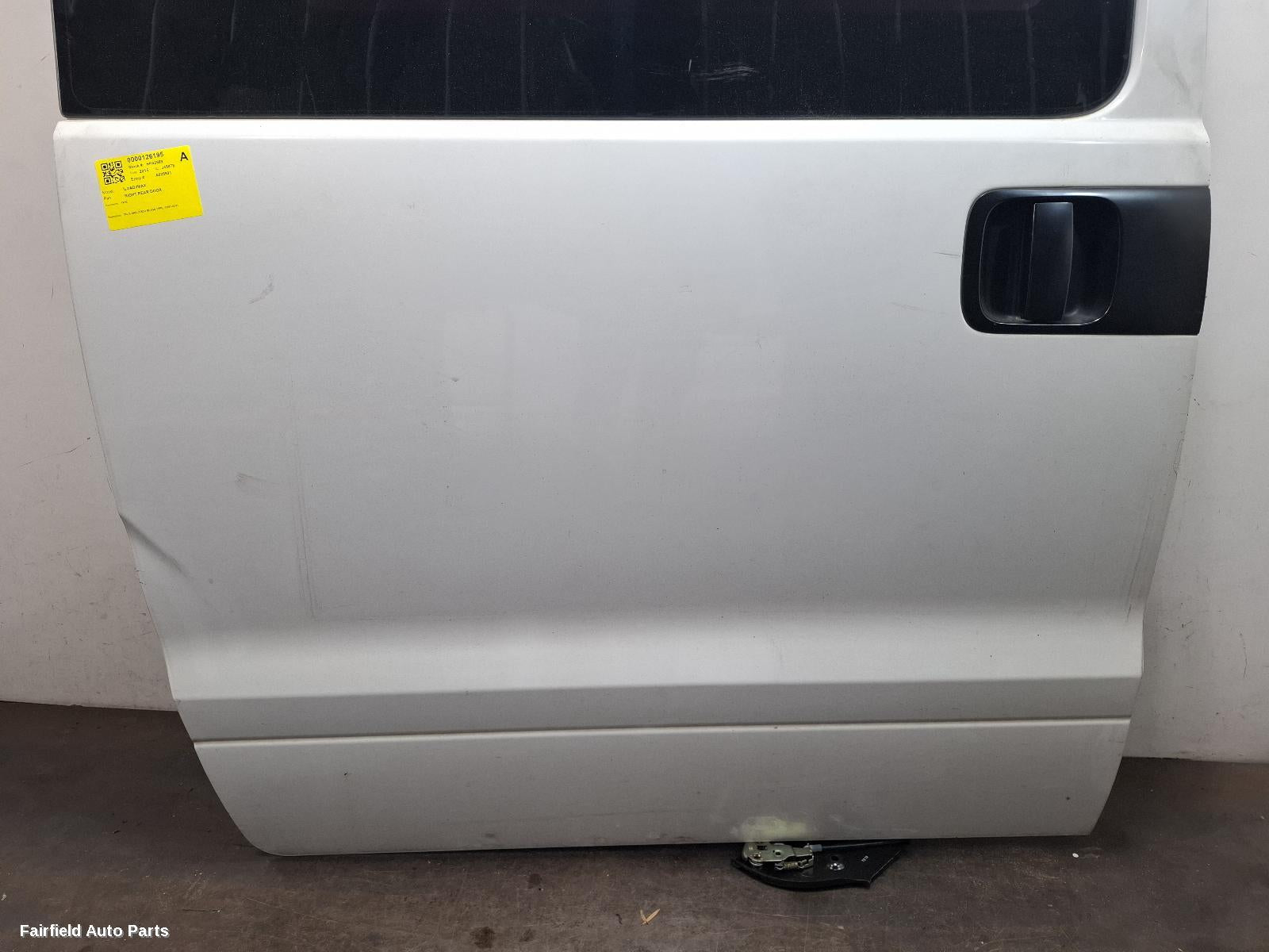 2007-2021 Hyundai Iload/imax Right Rear Door Sliding