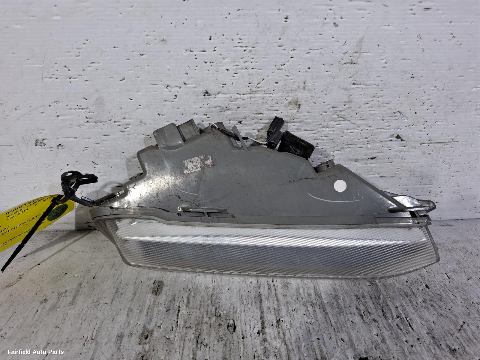 2012-2015 Honda Civic Left Indicator Fog Side