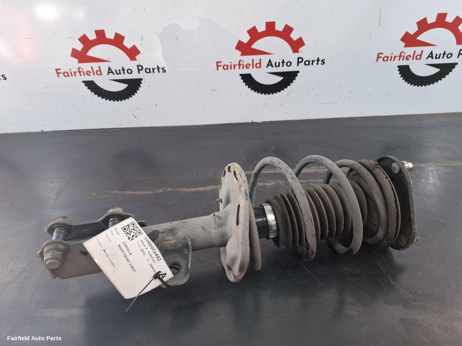 2012-2015 Toyota Corolla Right Front Strut