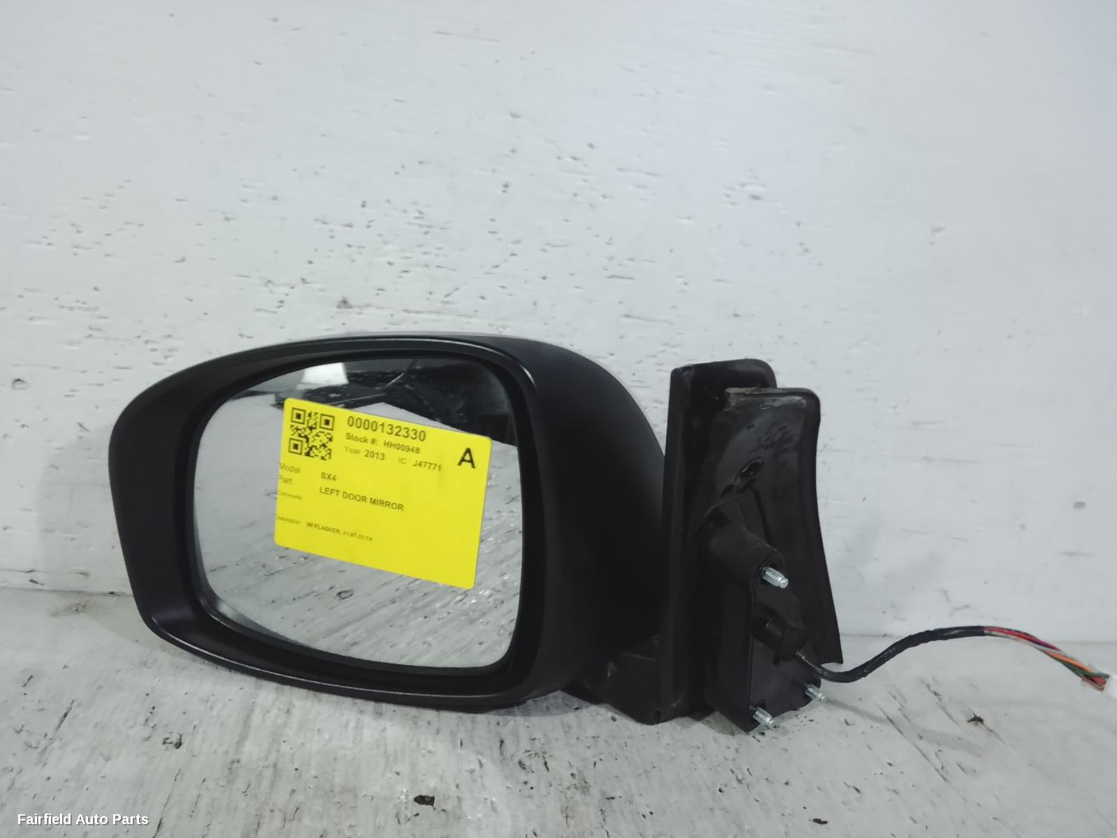 2007-2014 Suzuki Sx4 Left Door Mirror