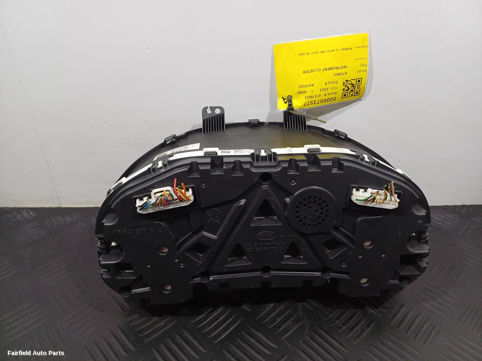 2020-2026 Kia Stonic Instrument Cluster