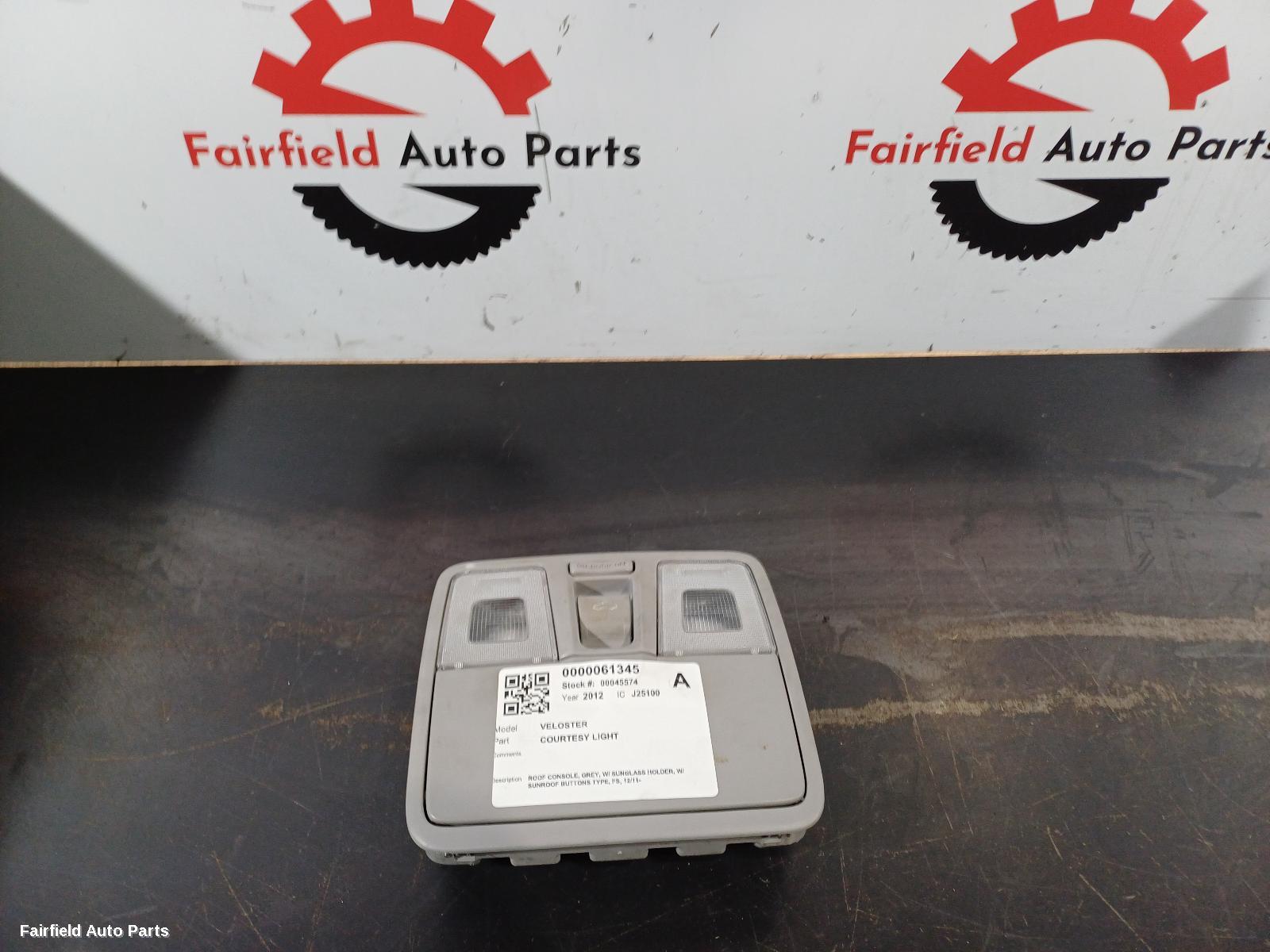 2011-2018 Hyundai Veloster Courtesy Light