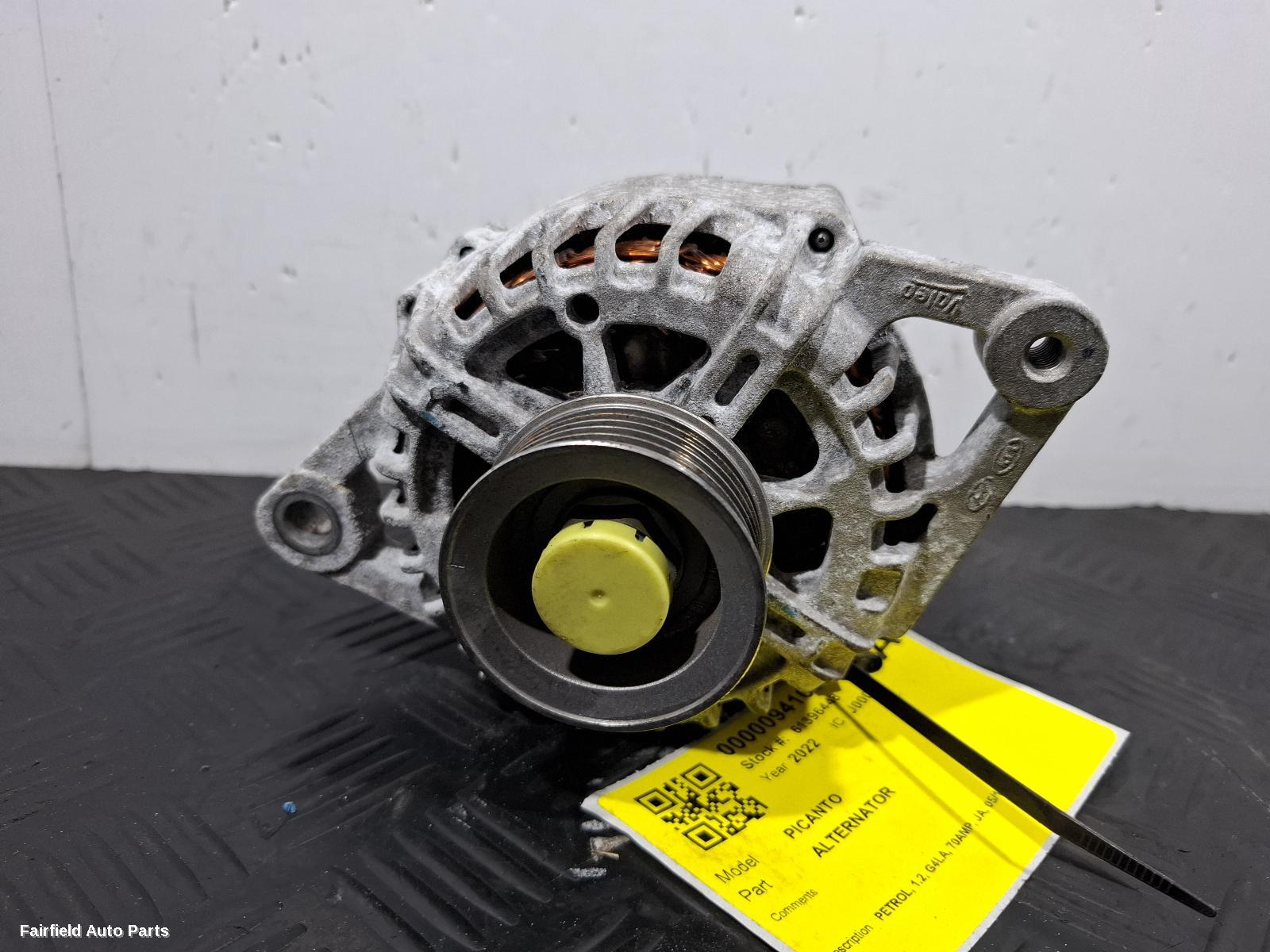 2017-2025 Kia Picanto Alternator