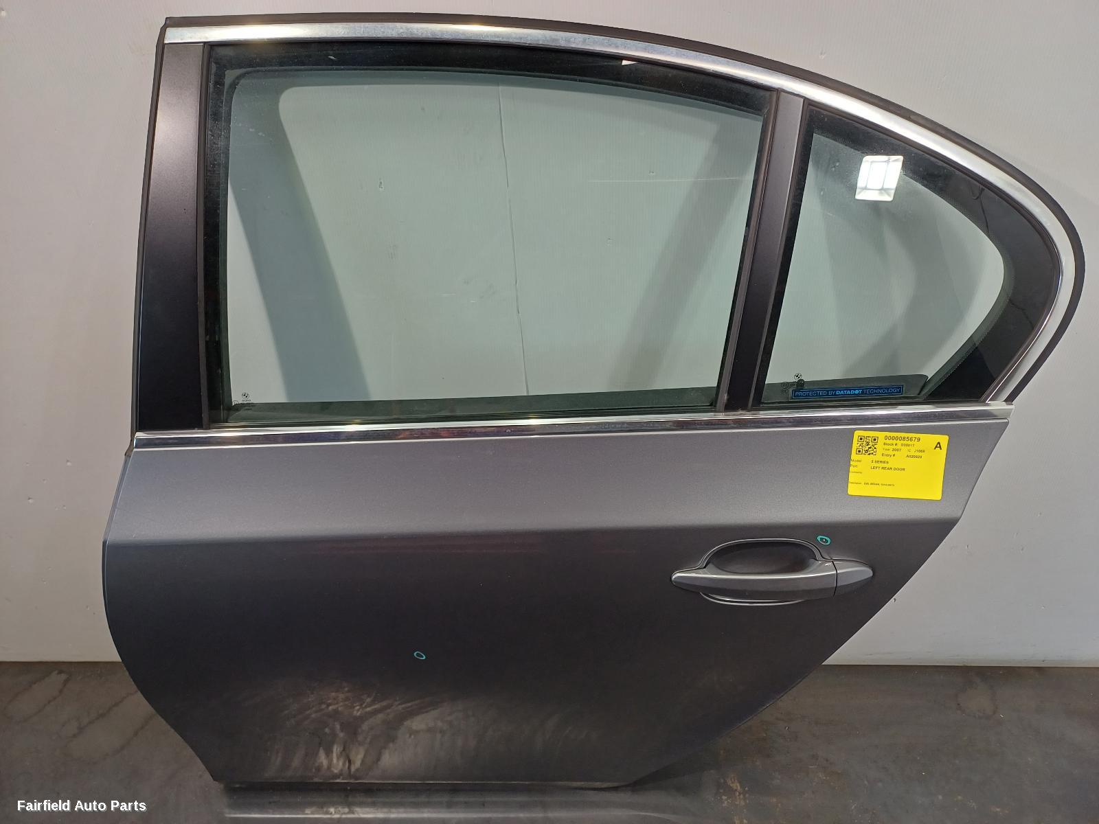 2003-2010 Bmw 5 Series Left Rear Door Sliding