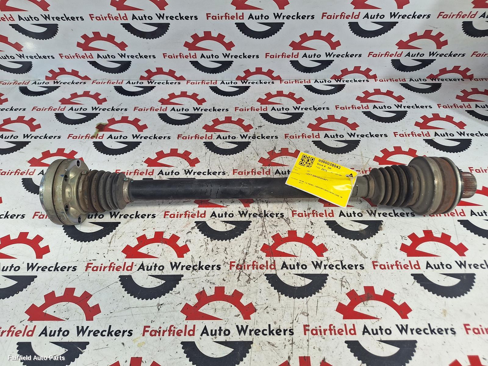 2015-2025 Audi Q7 Left Driveshaft