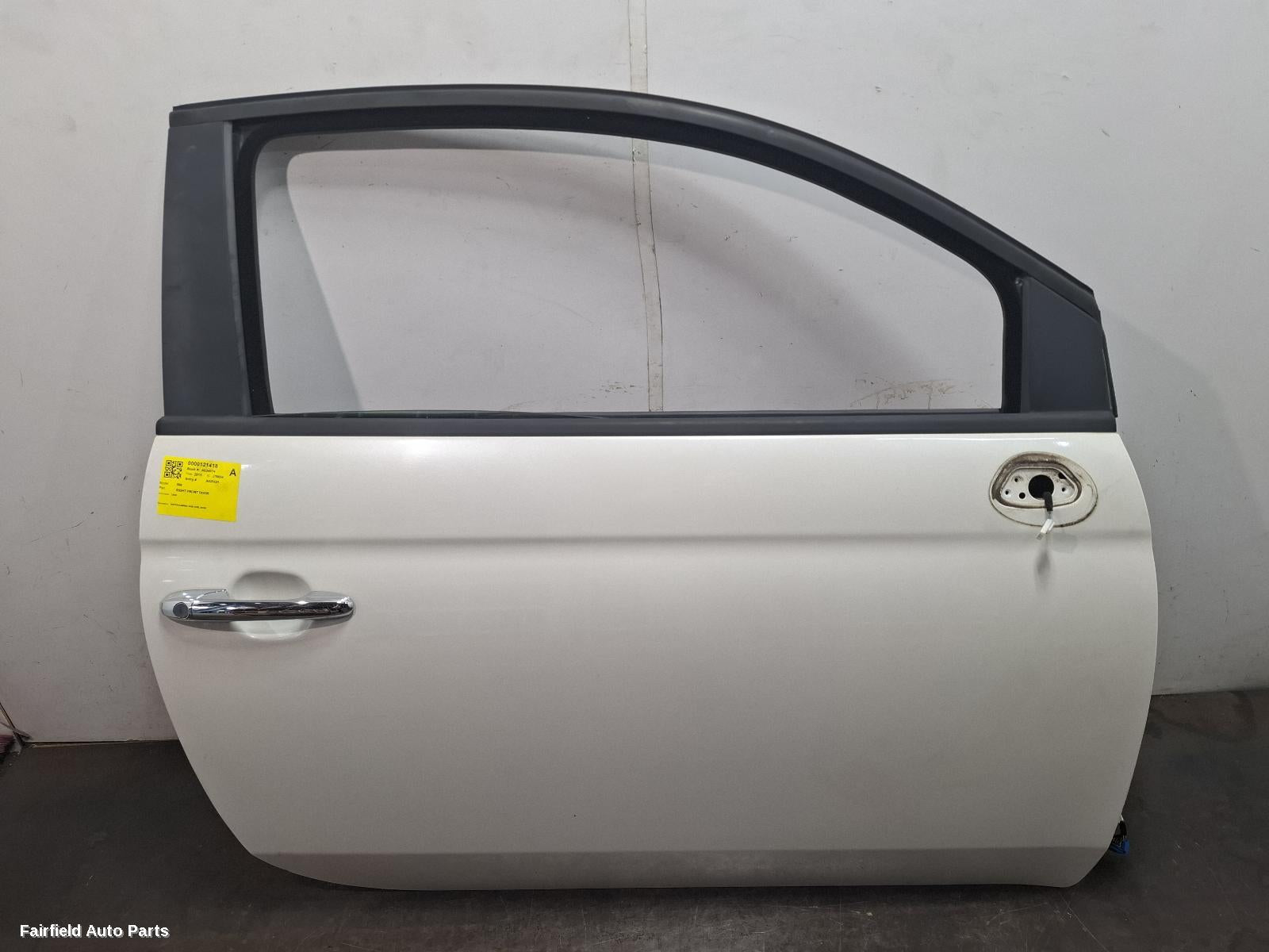 2008-2024 Fiat 500 Right Front Door
