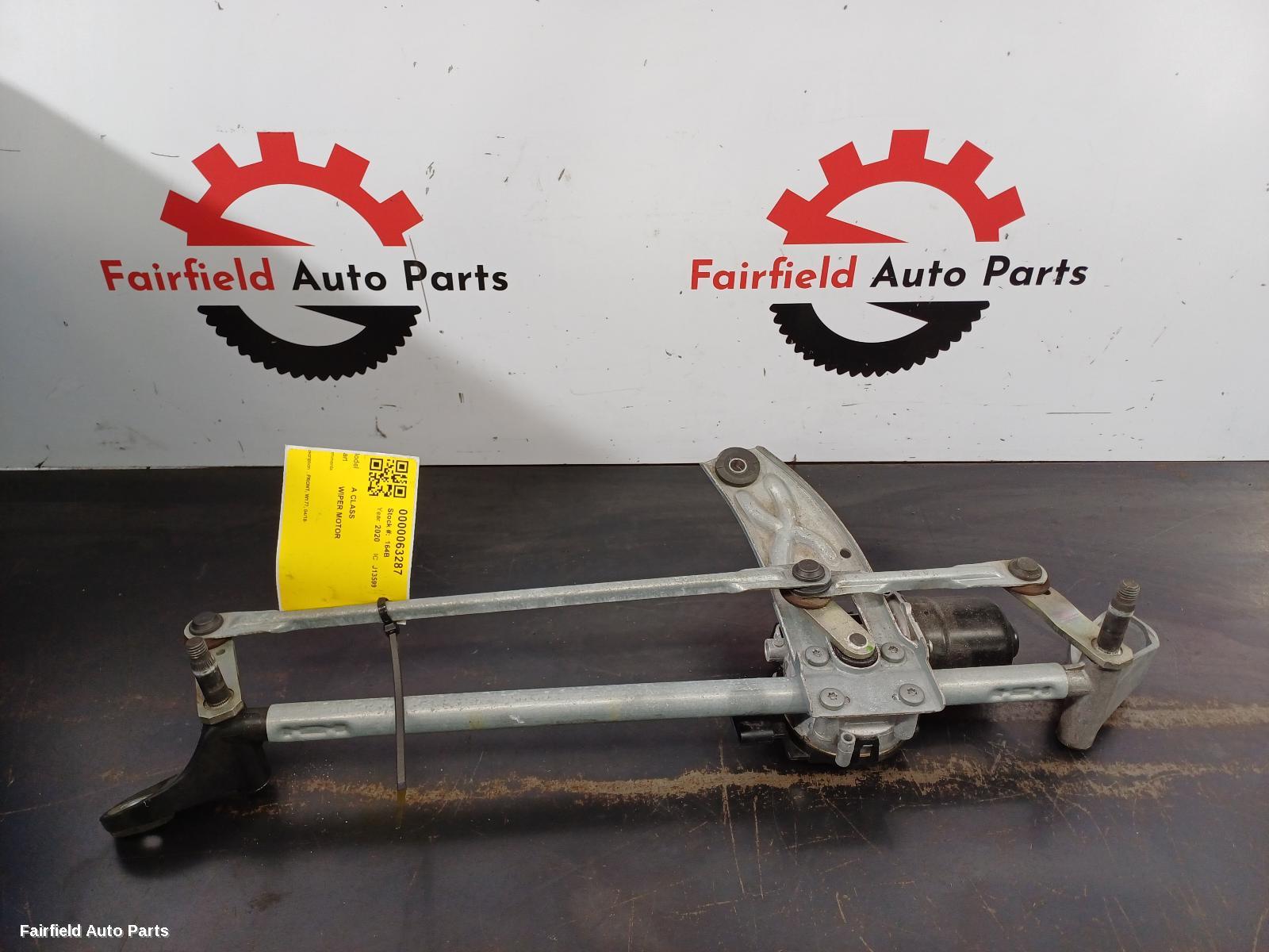 2018-2025 Mercedes A Class Wiper Motor
