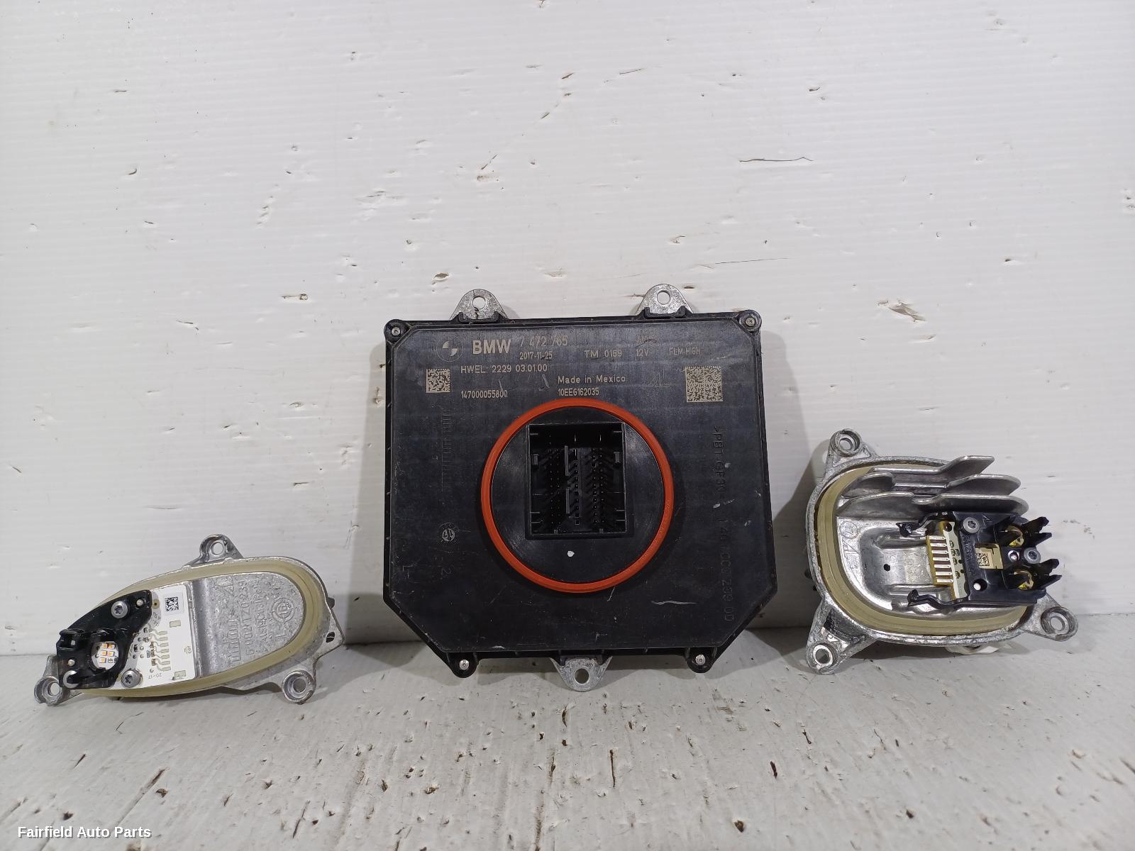 2017-2021 Bmw X3 Left Headlamp