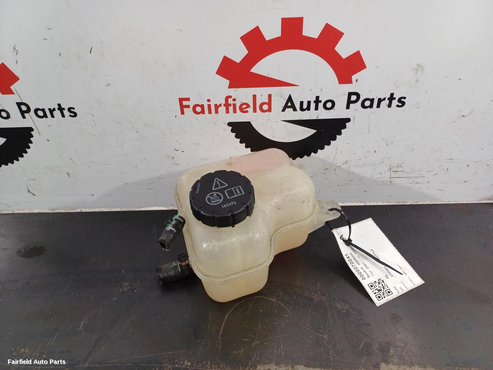 2017-2025 Mg Zs Overflow Bottle
