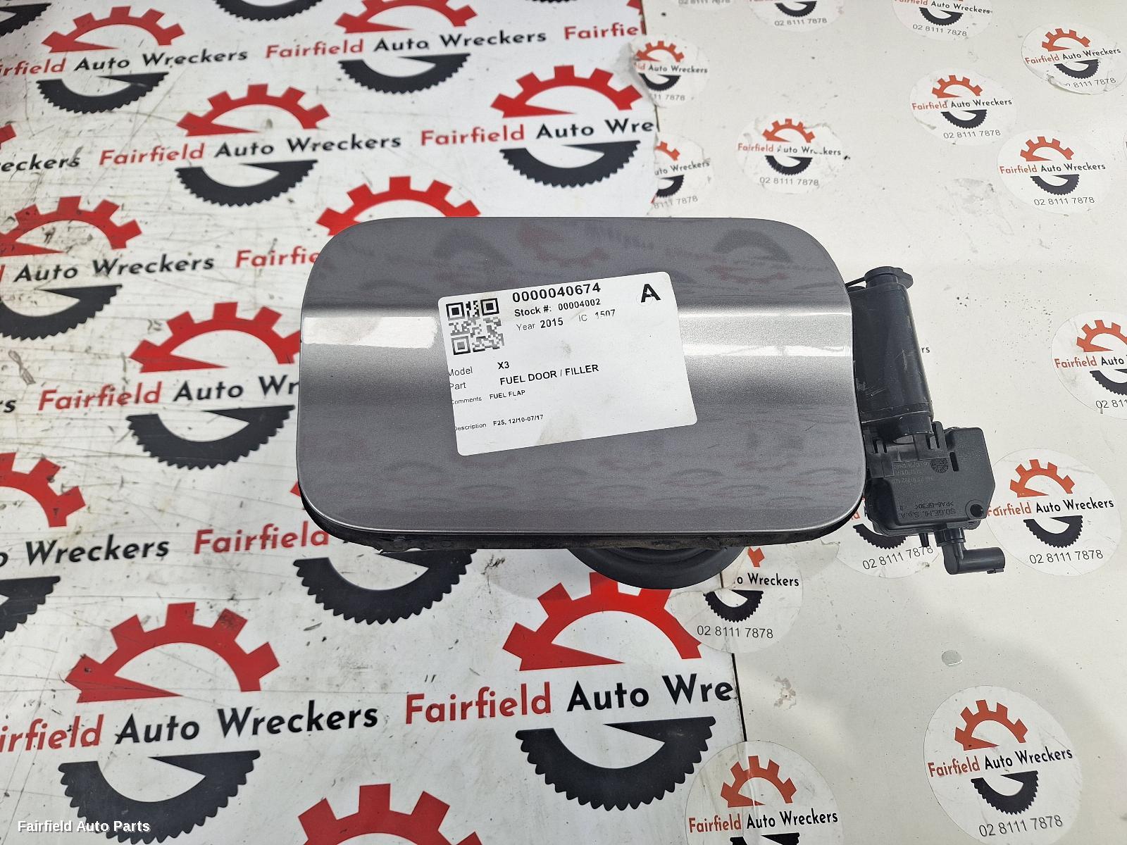 2010-2017 Bmw X3 Fuel Door   Filler