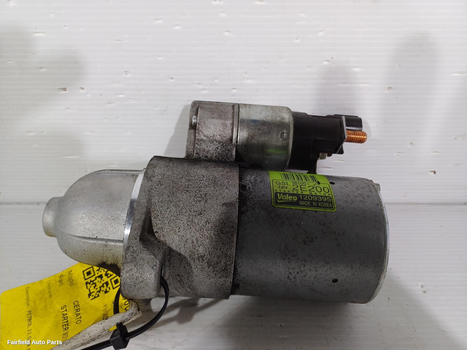 2018-2024 Kia Cerato Starter