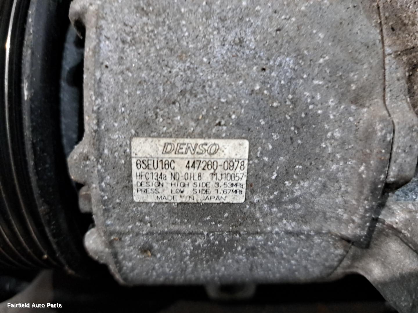 2006-2011 Toyota Camry A C Compressor
