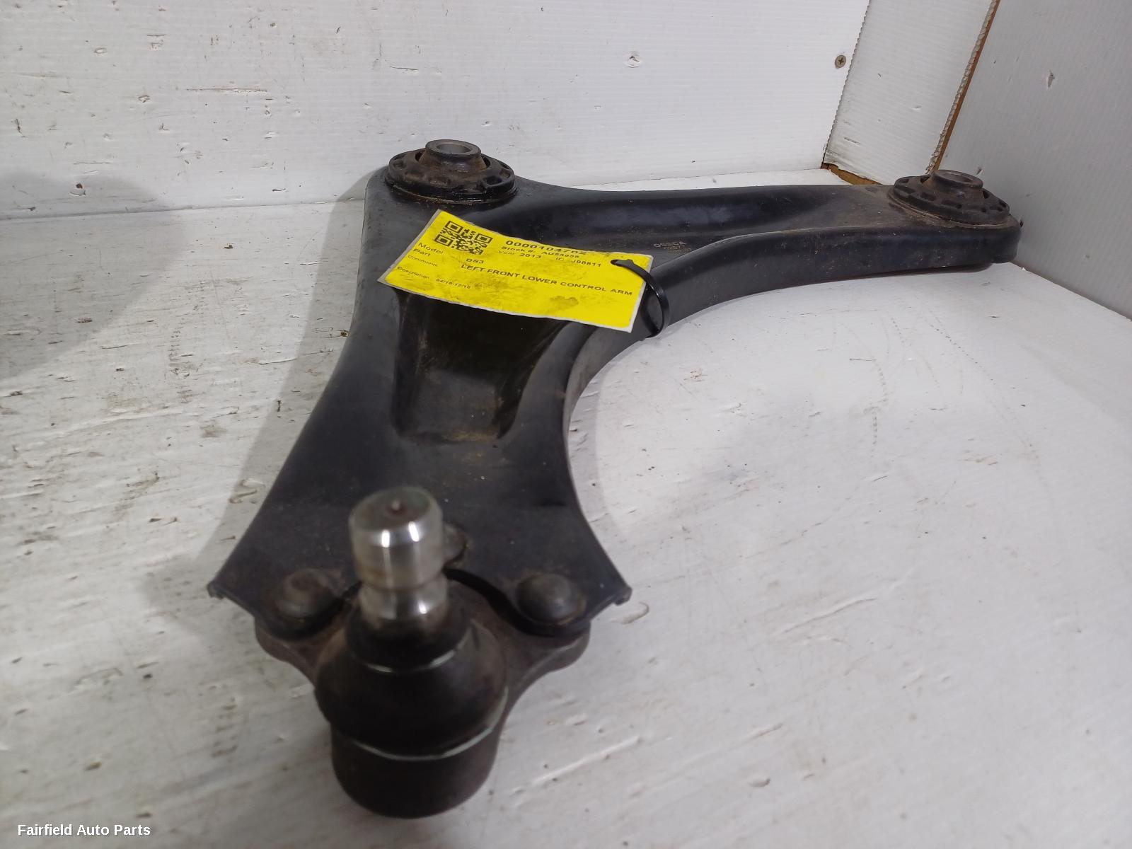 2010-2016 Citroen Ds3 Left Front Lower Control Arm
