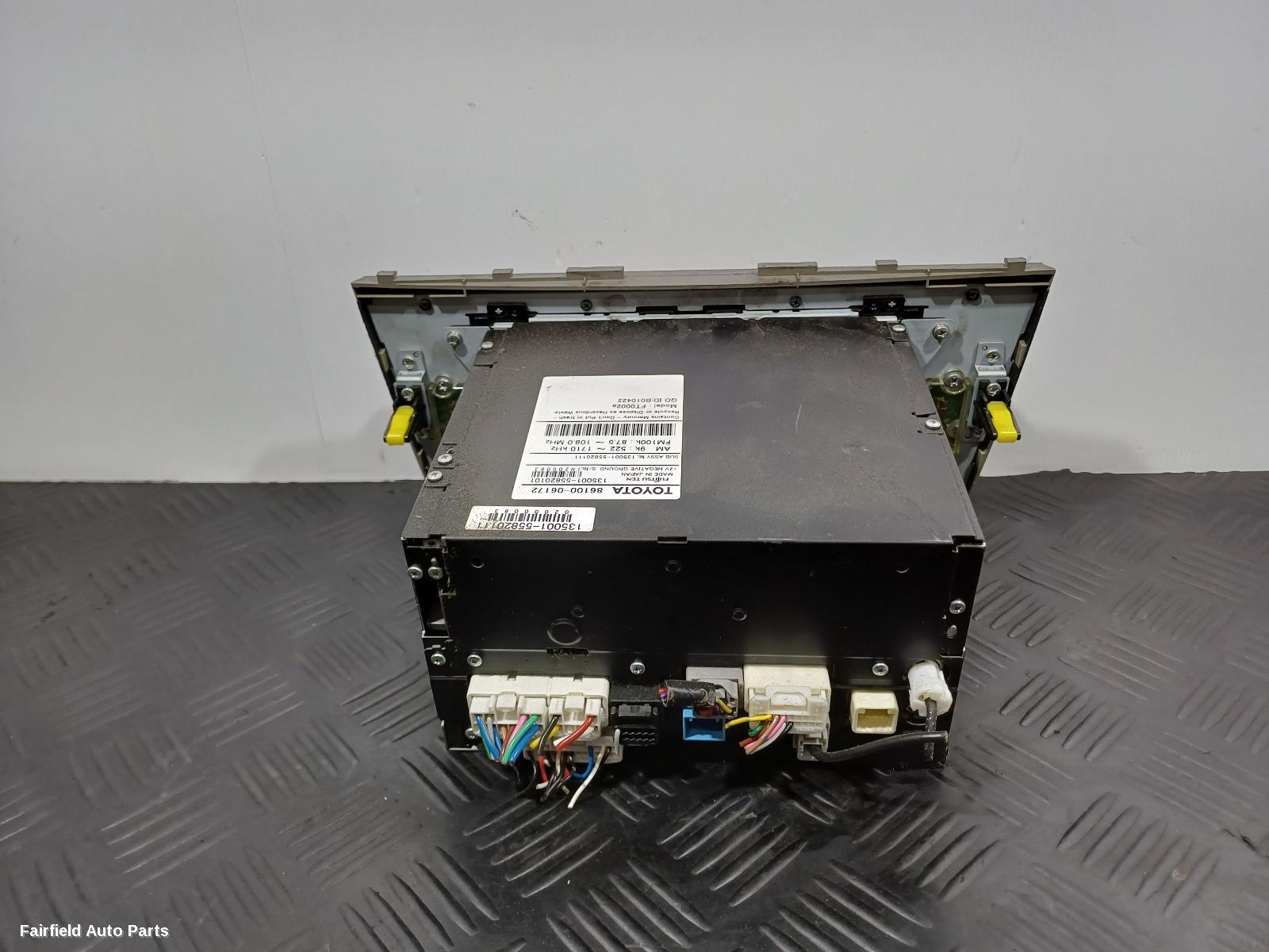 2006-2012 Toyota Aurion Radio Cd Dvd Sat Tv