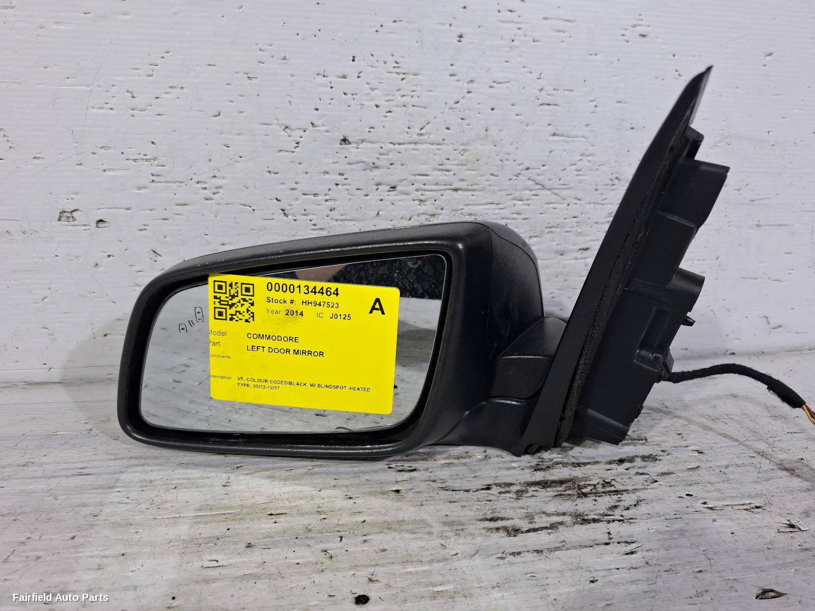 2013-2017 Holden Commodore Left Door Mirror