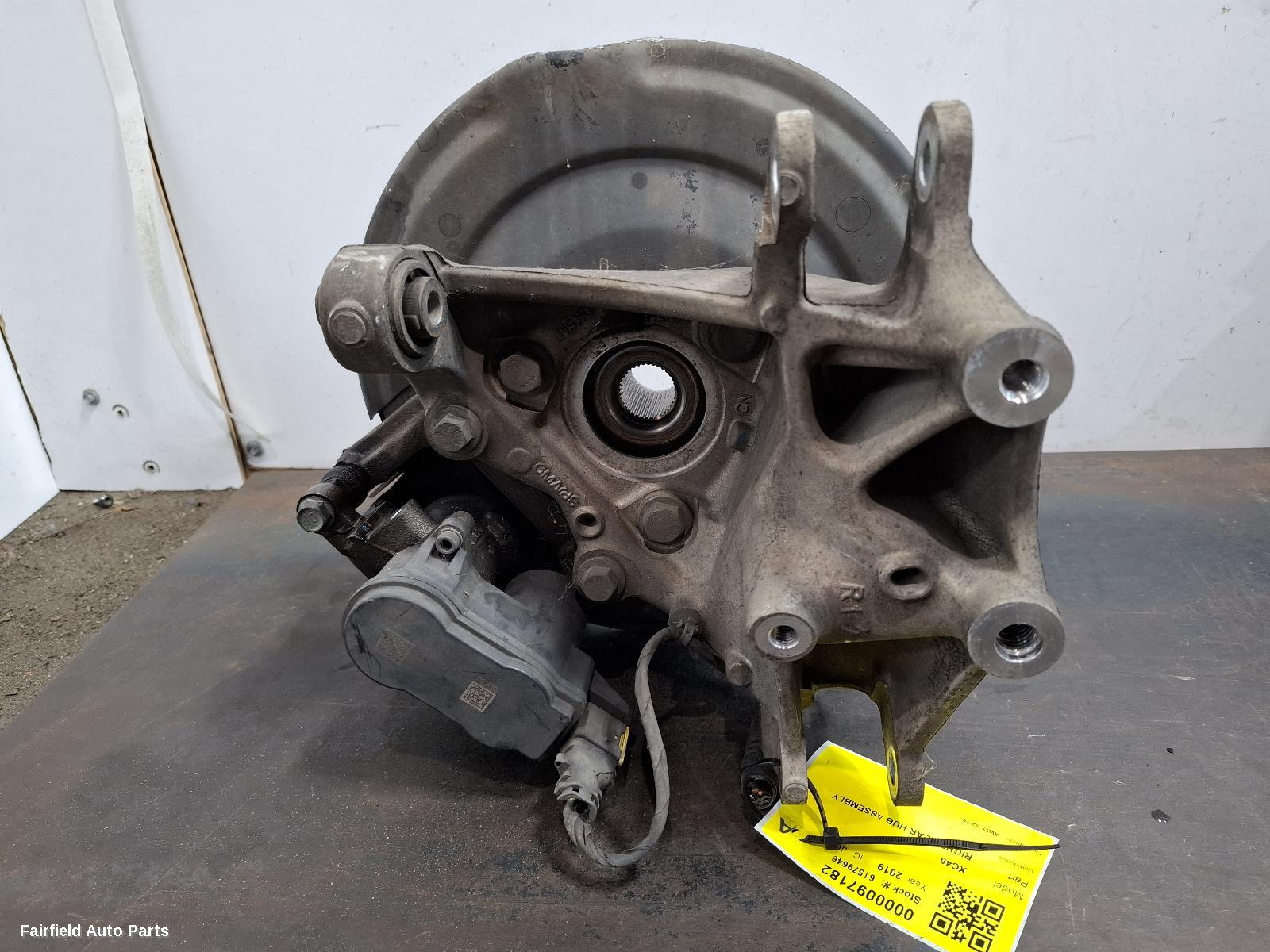 2018-2025 Volvo Xc40 Right Rear Hub Assembly