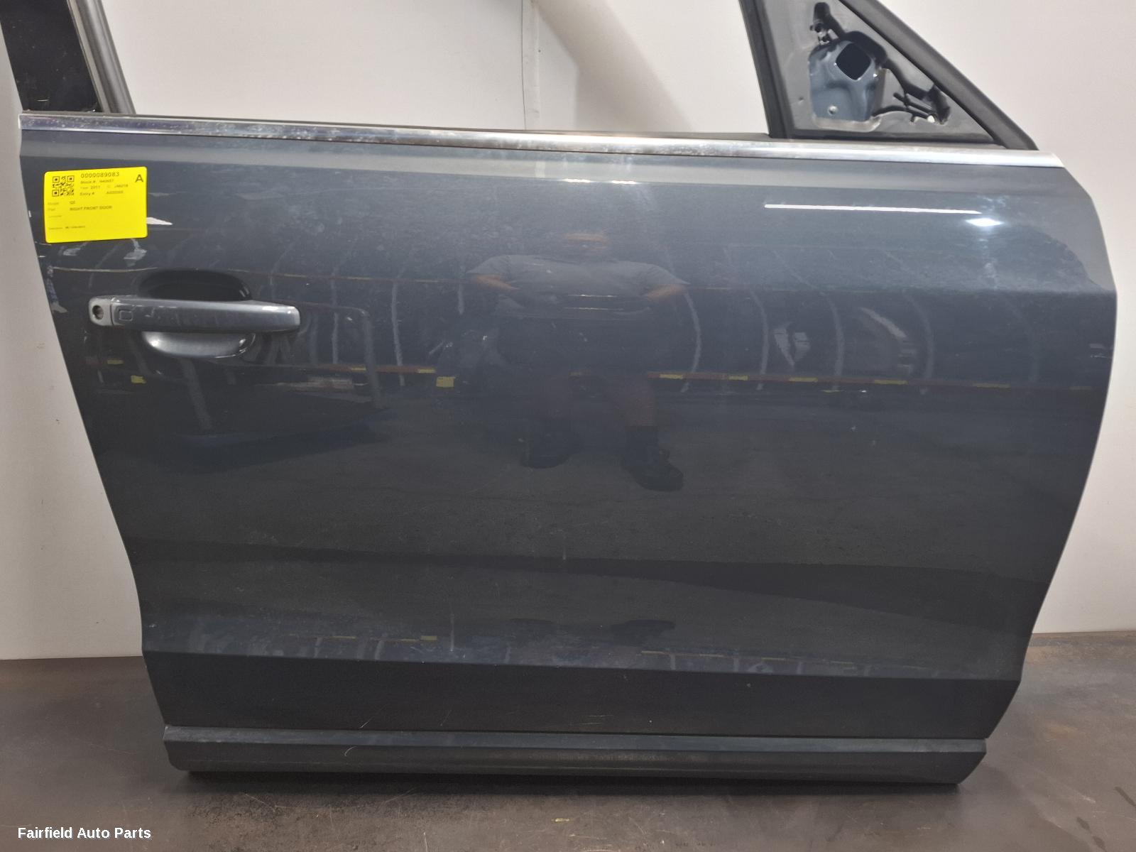 2008-2013 Audi Q5 Right Front Door