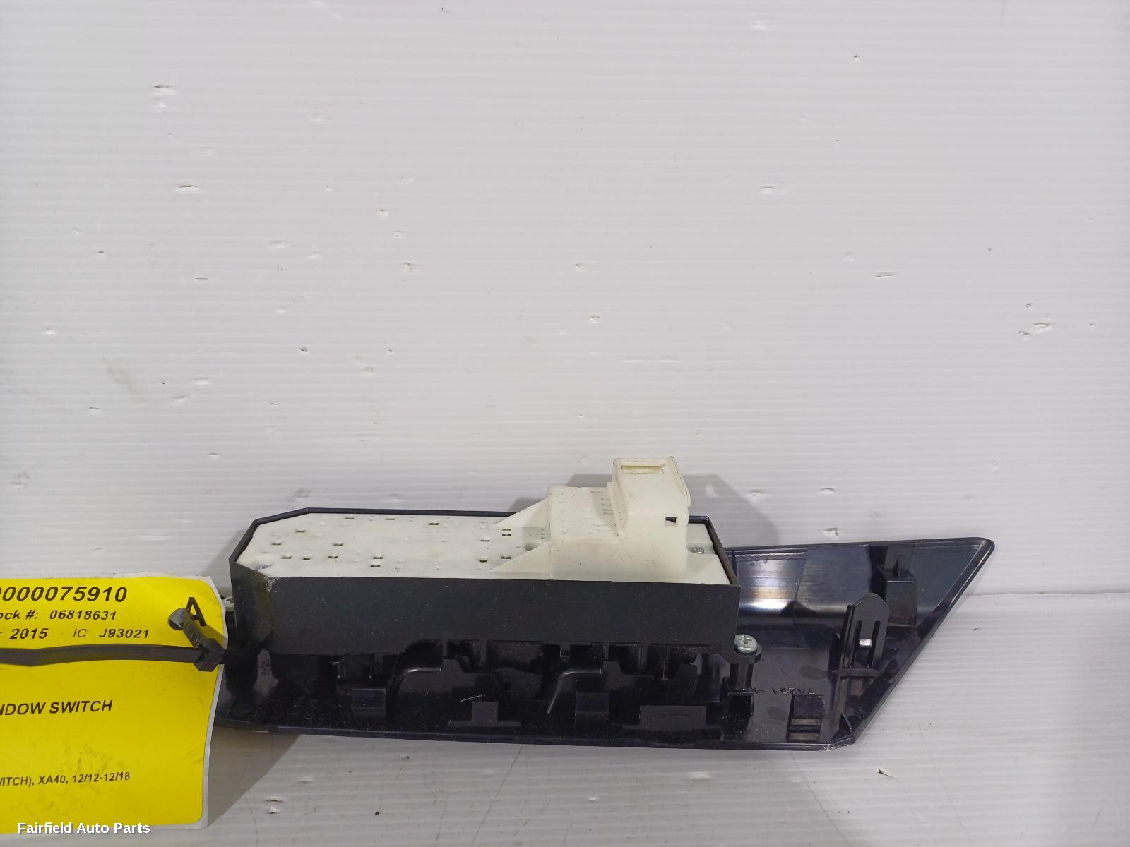 2012-2018 Toyota Rav4 Pwr Dr Wind Switch