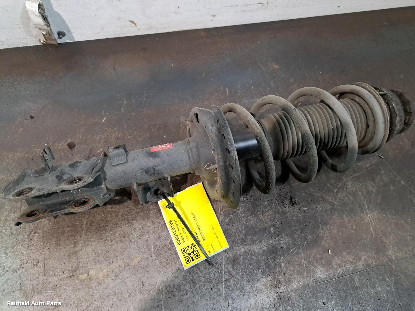 2011-2019 Hyundai Accent Right Front Strut