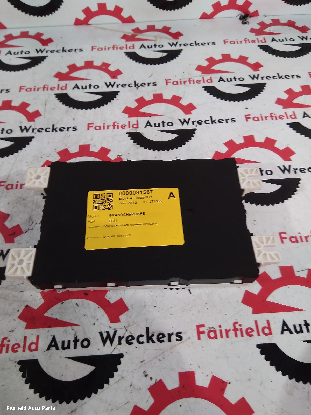 2010-2022 Jeep Grandcherokee Ecu