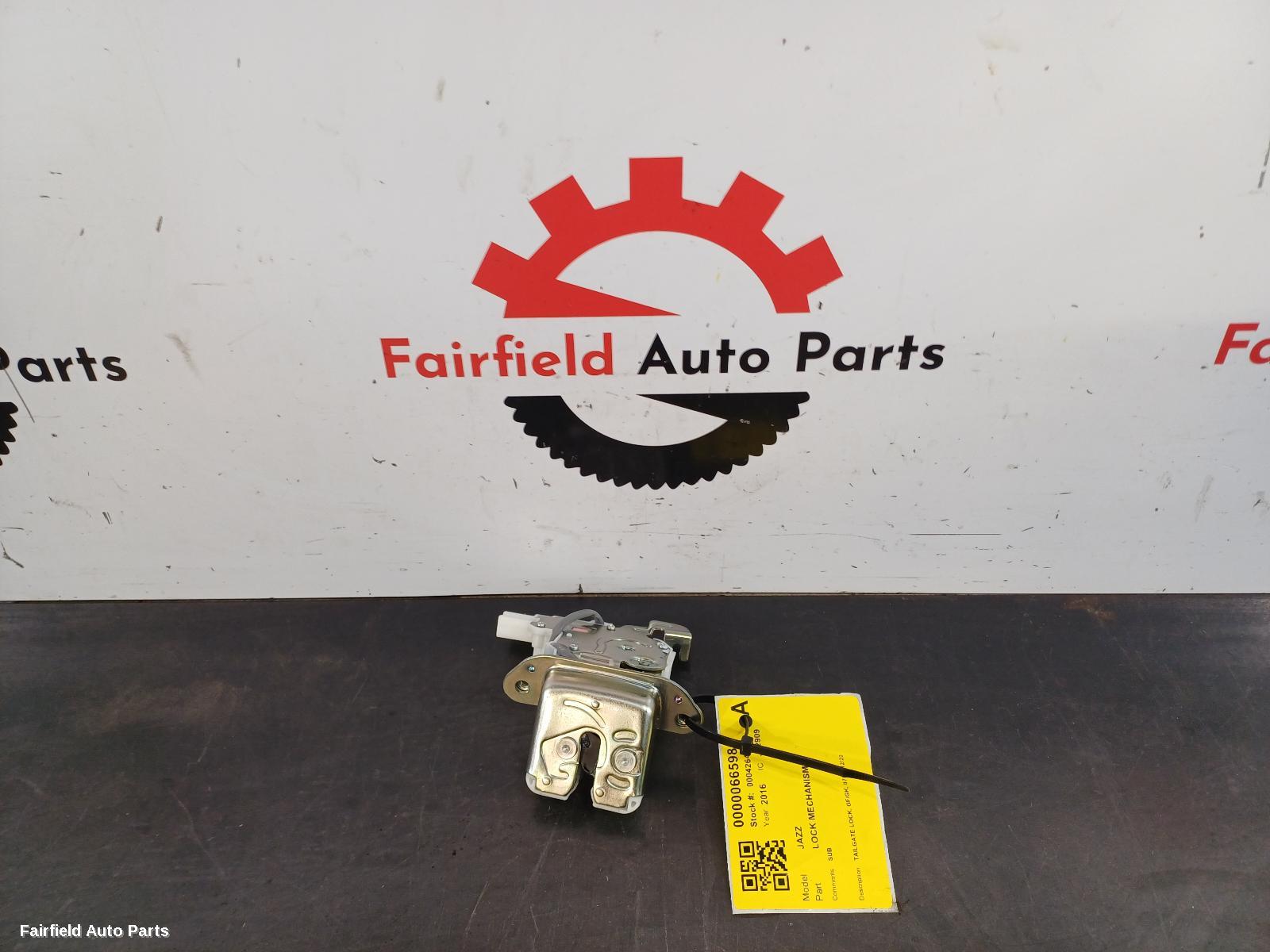 2014-2020 Honda Jazz Door Boot Gate Lock